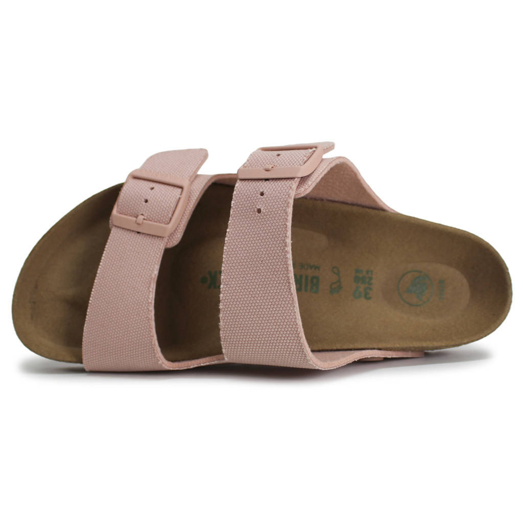 Birkenstock Arizona Rivet Logo Textile Unisex Sandals#color_soft pink