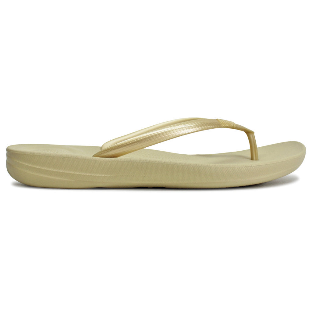 FitFlop Iqushion Rubber Womens Sandals#color_gold