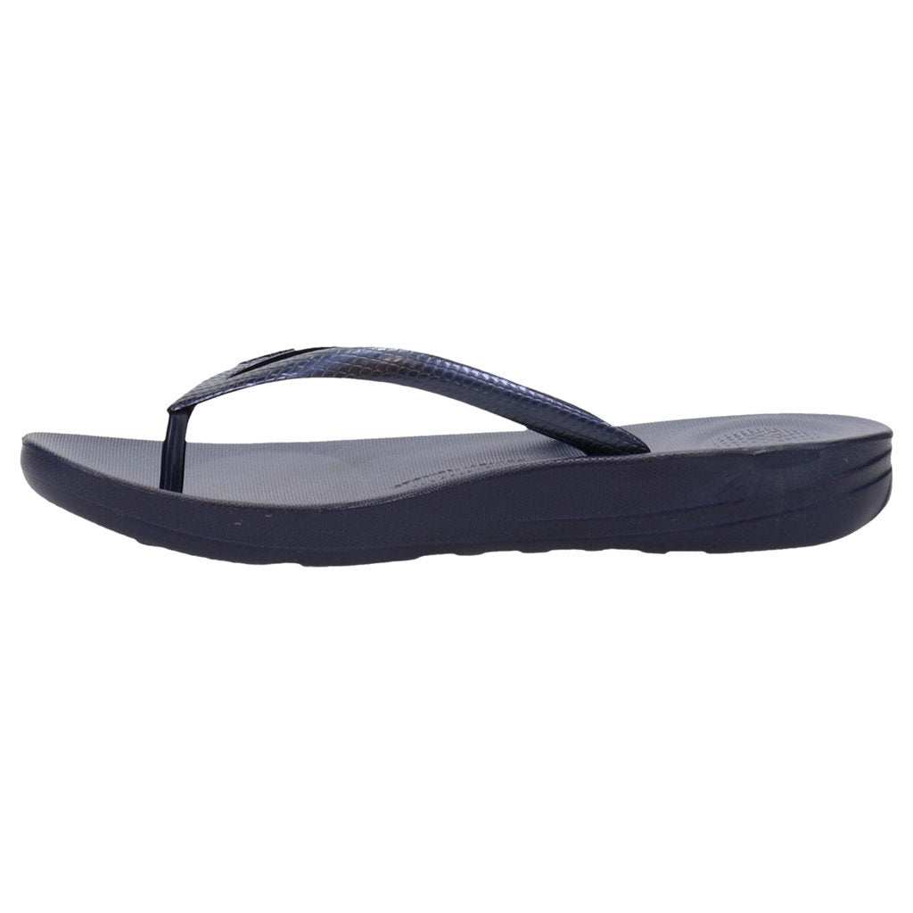 FitFlop Iqushion Rubber Womens Sandals#color_midnight navy