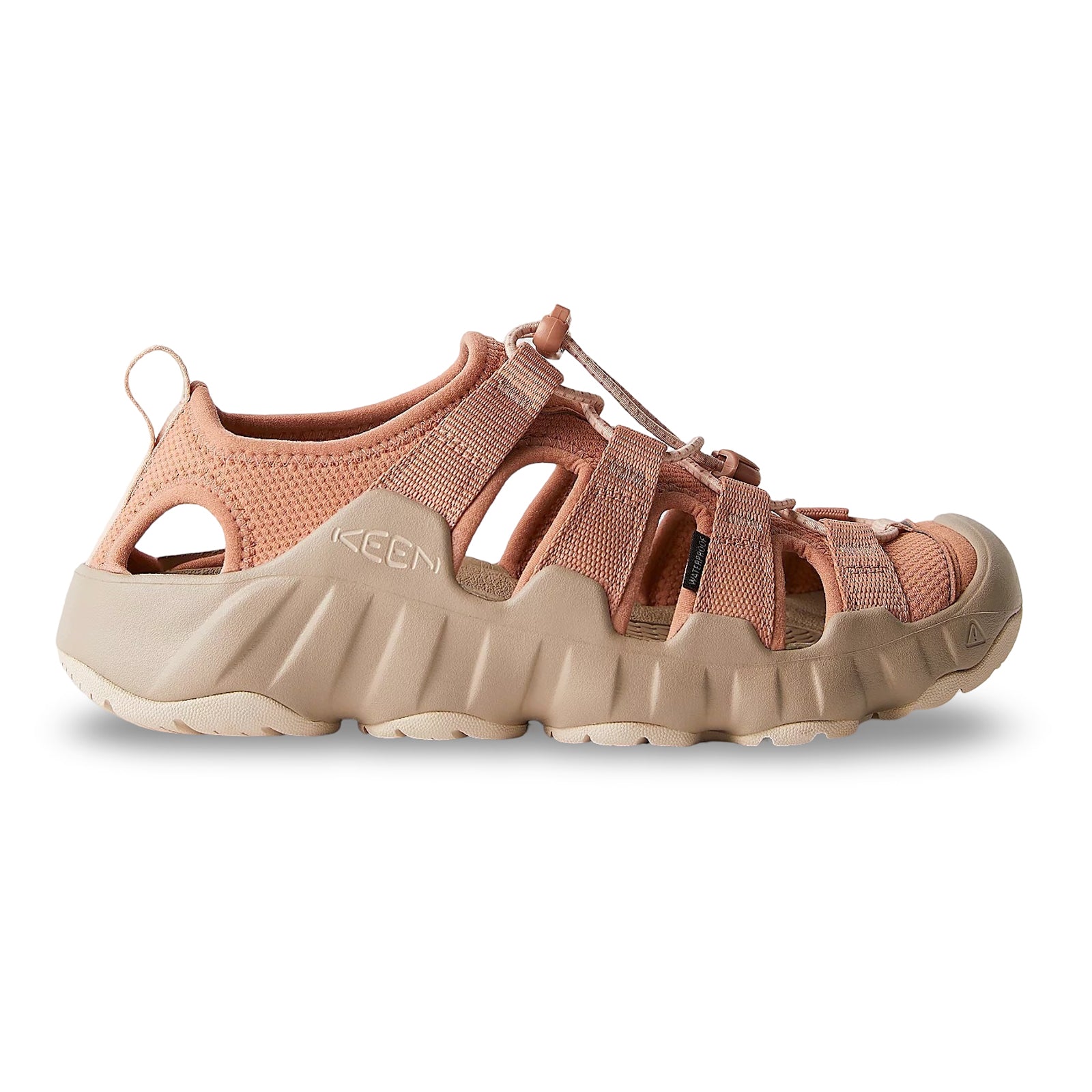 Keen Hyperport H2 Synthetic Textile Womens Sandals#color_cork cameo rose