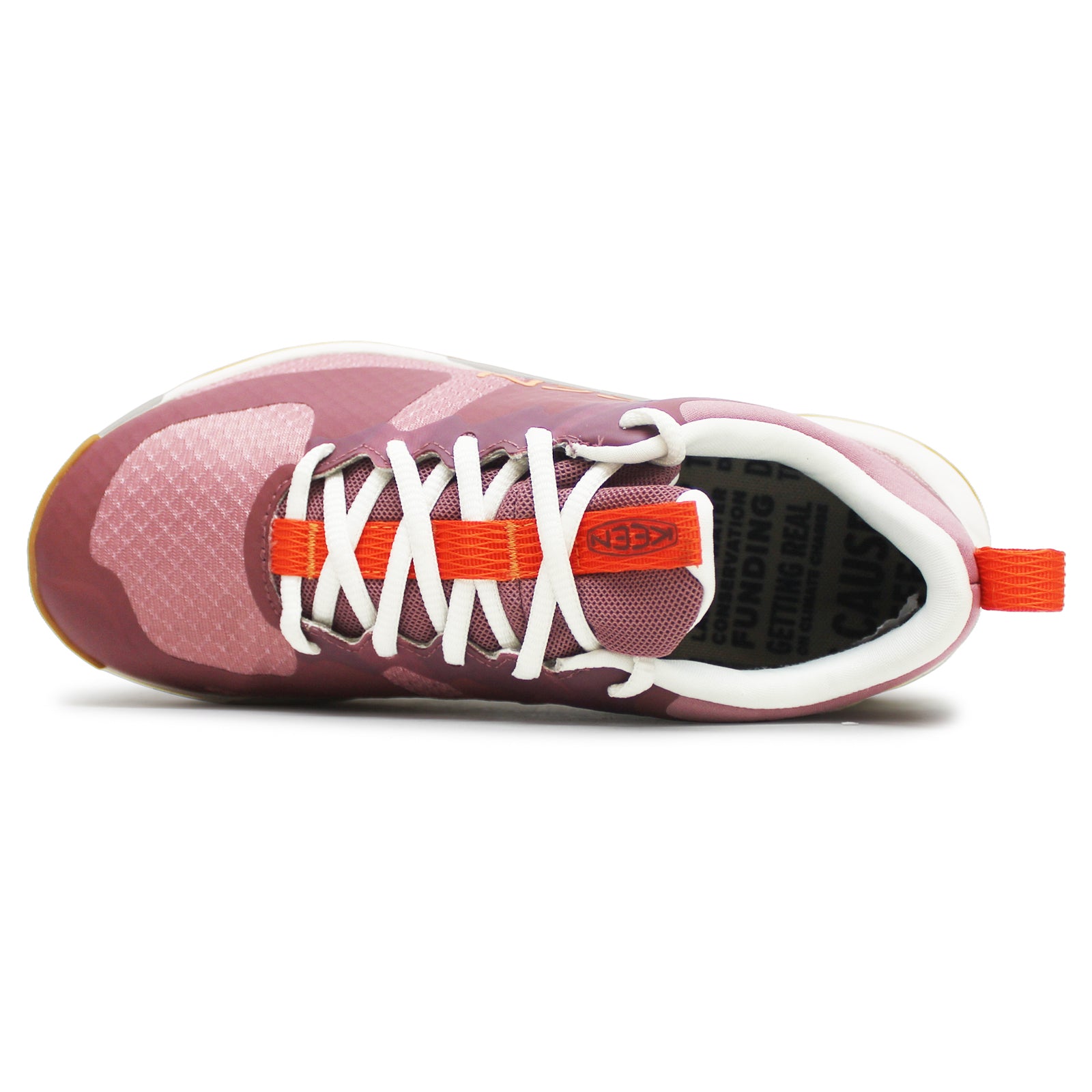 Keen Versacore WP Textile Synthetic Womens Trainers#color_rose brown tangerine