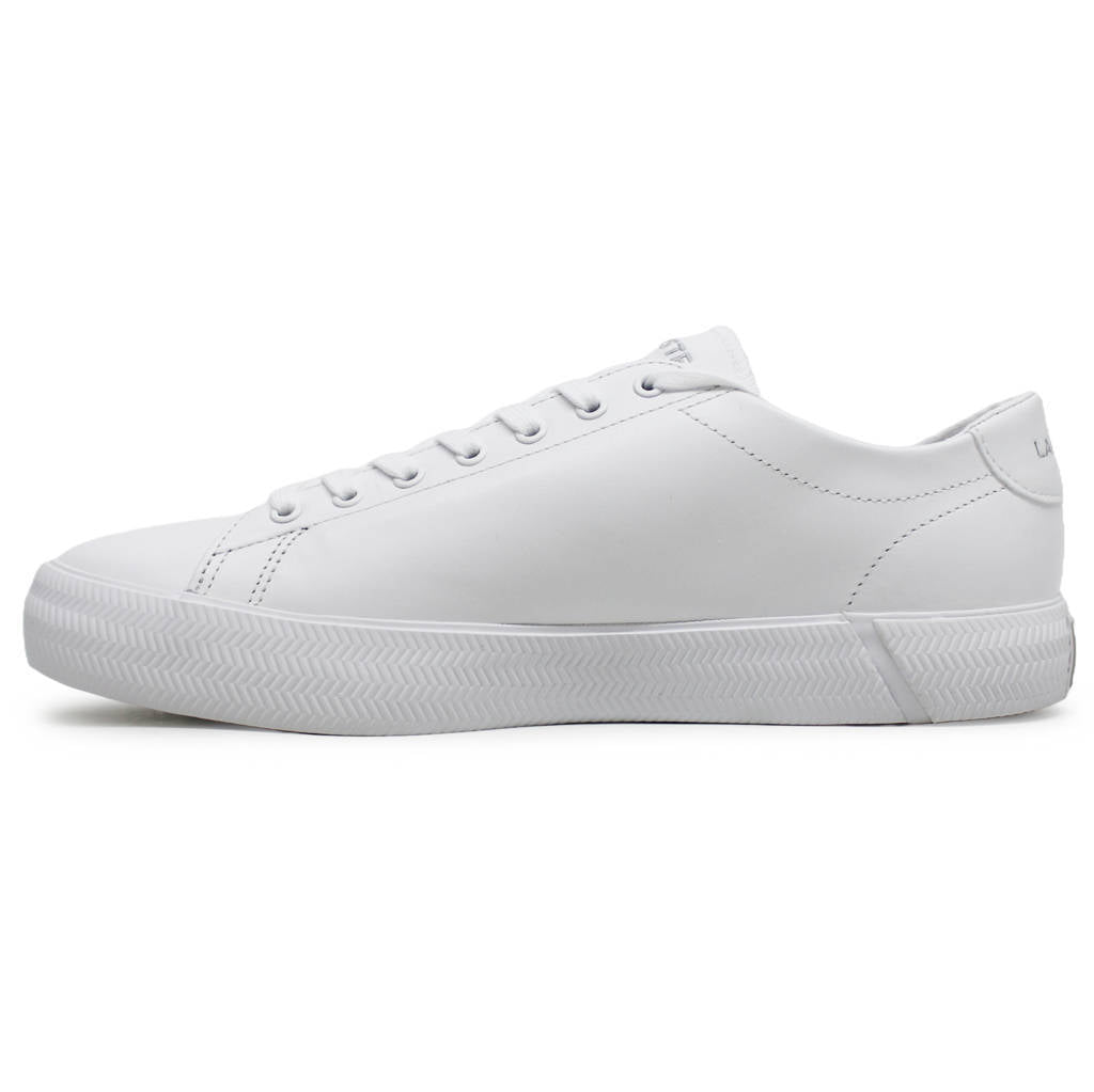 Lacoste Gripshot BL Leather Synthetic Mens Trainers#color_white white