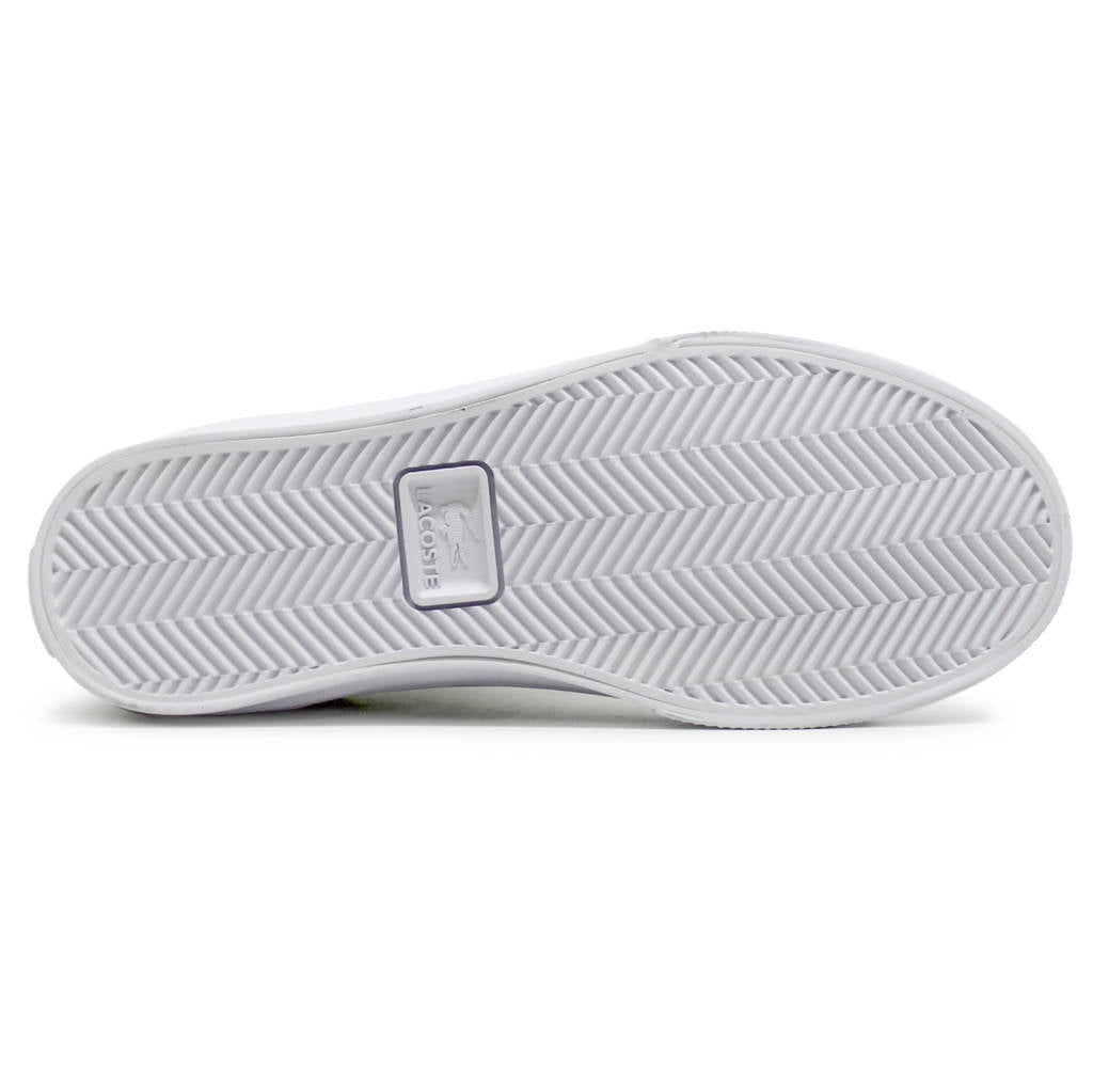 Lacoste Lerond Pro BL Leather Synthetic Womens Trainers#color_white white