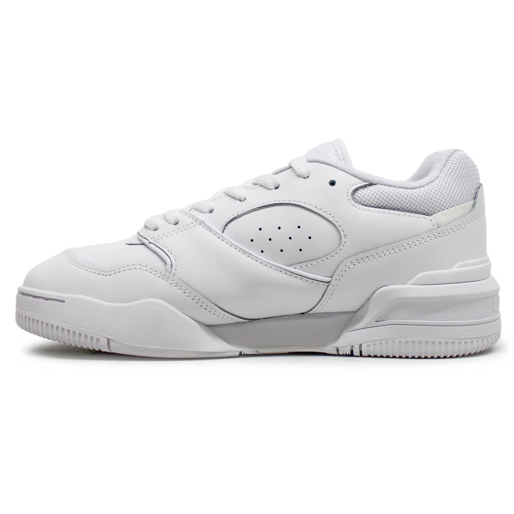 Lacoste Lineshot Leather Womens Trainers#color_white white