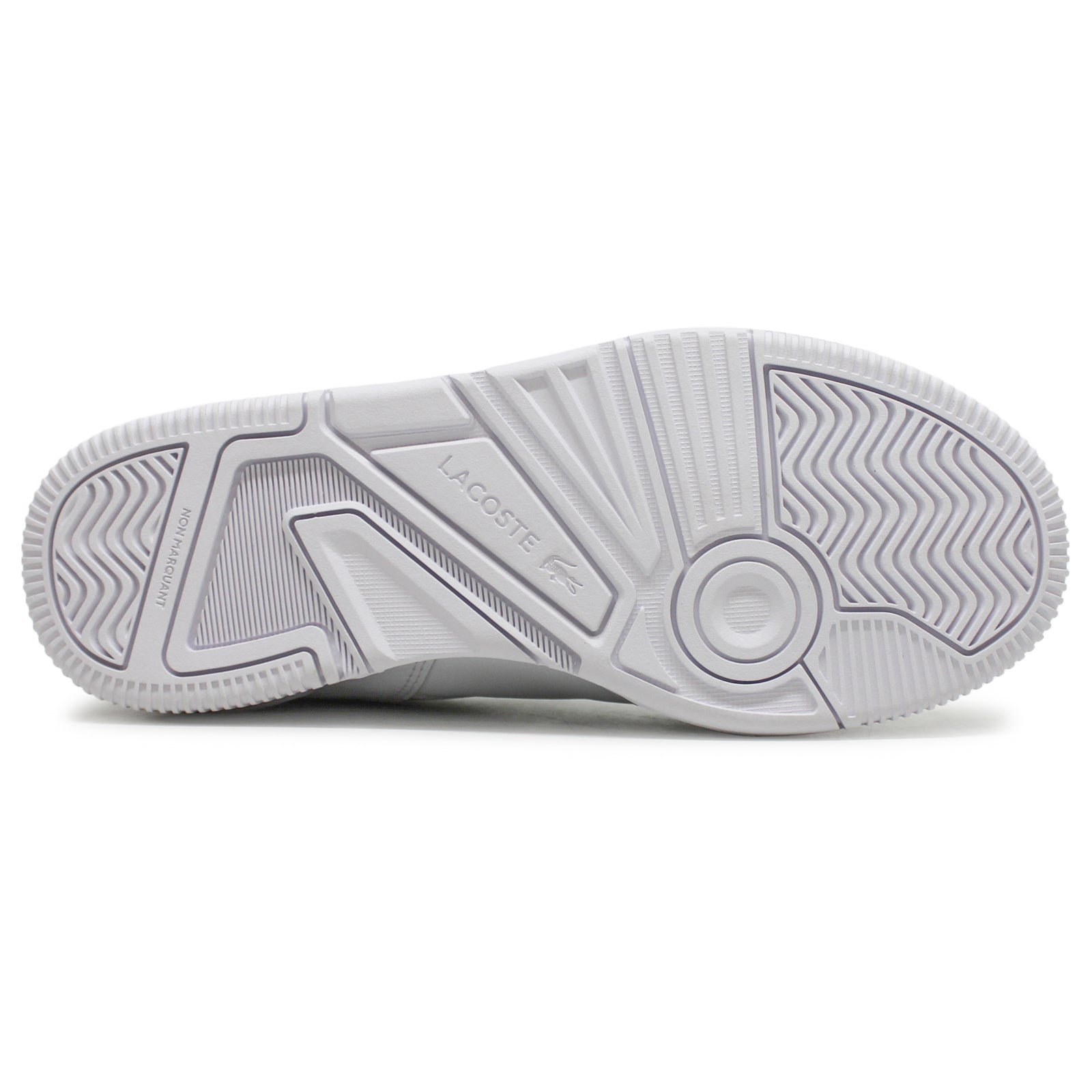 Lacoste Lineshot Leather Womens Trainers#color_white white