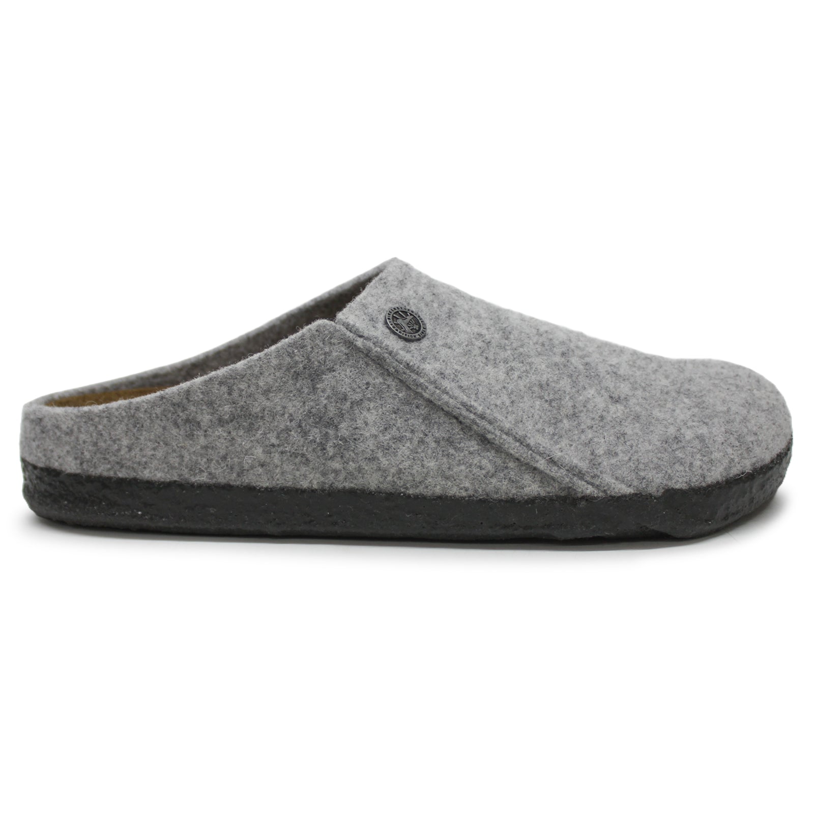 Birkenstock Zermatt Rivet Wool Felt Unisex Sandals#color_light gray