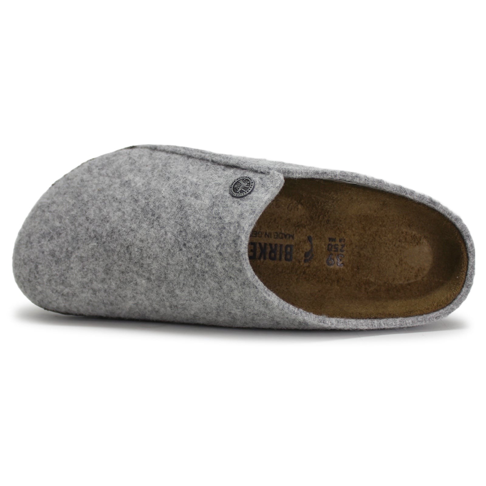 Birkenstock Zermatt Rivet Wool Felt Unisex Sandals#color_light gray