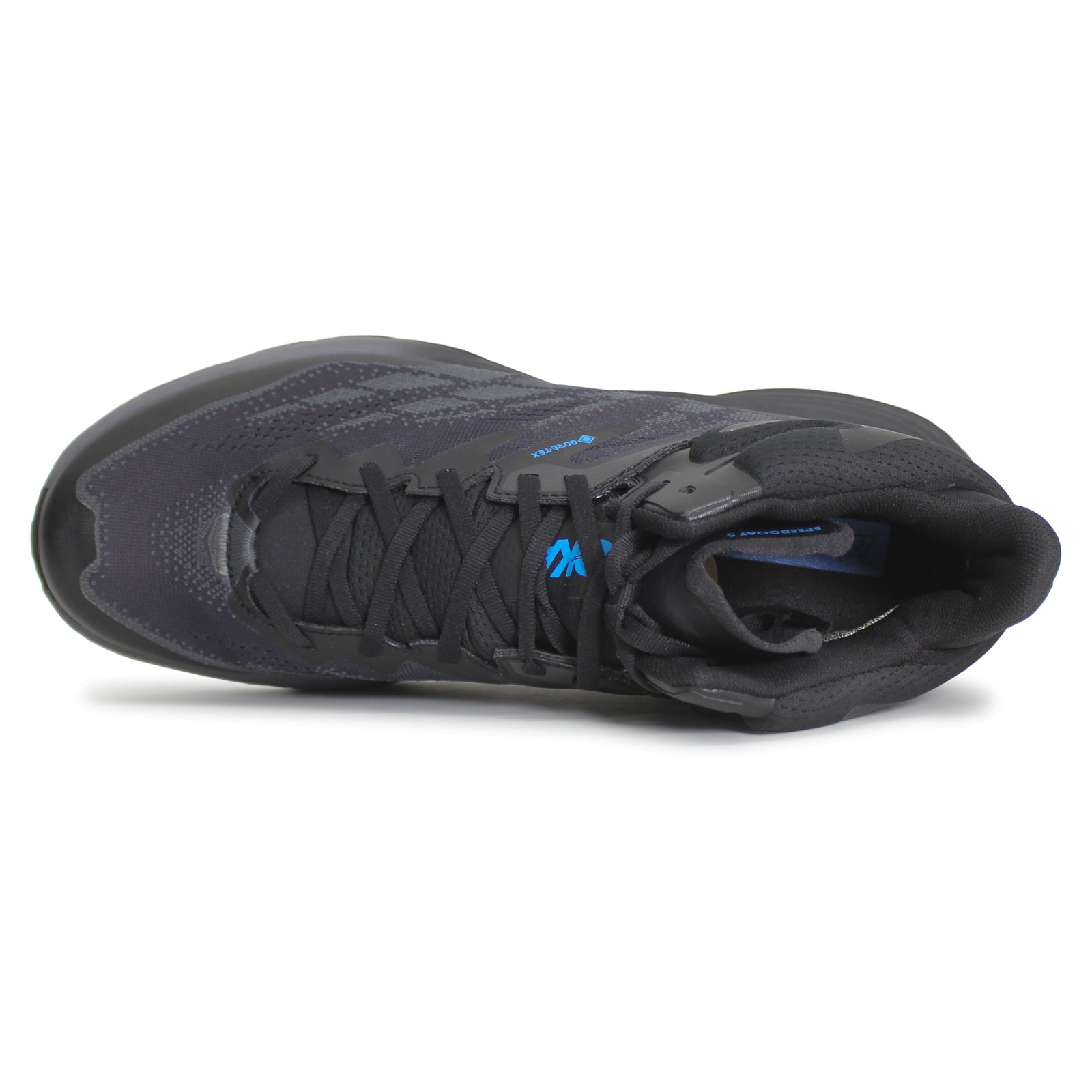 Hoka Speedgoat 5 Mid GTX Textile Synthetic Mens Trainers#color_black black