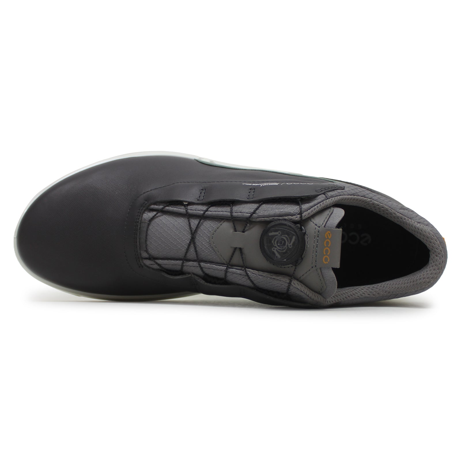 Ecco Golf Biom H4 Leather Mens Trainers#color_magnet frosty green