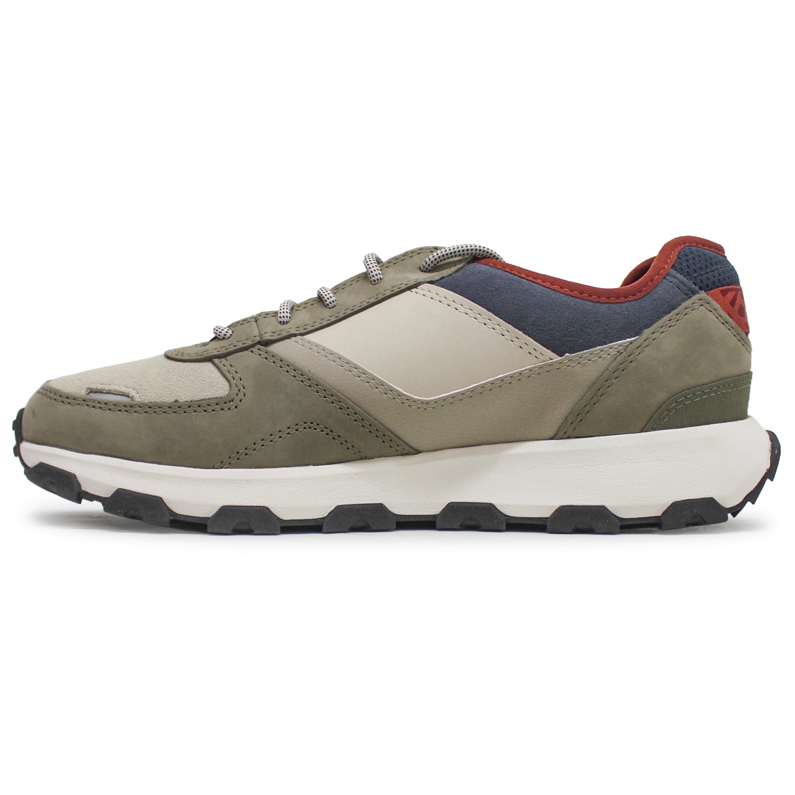 Timberland Winsor Park Lace Up Nubuck Leather Mens Trainers#color_light taupe