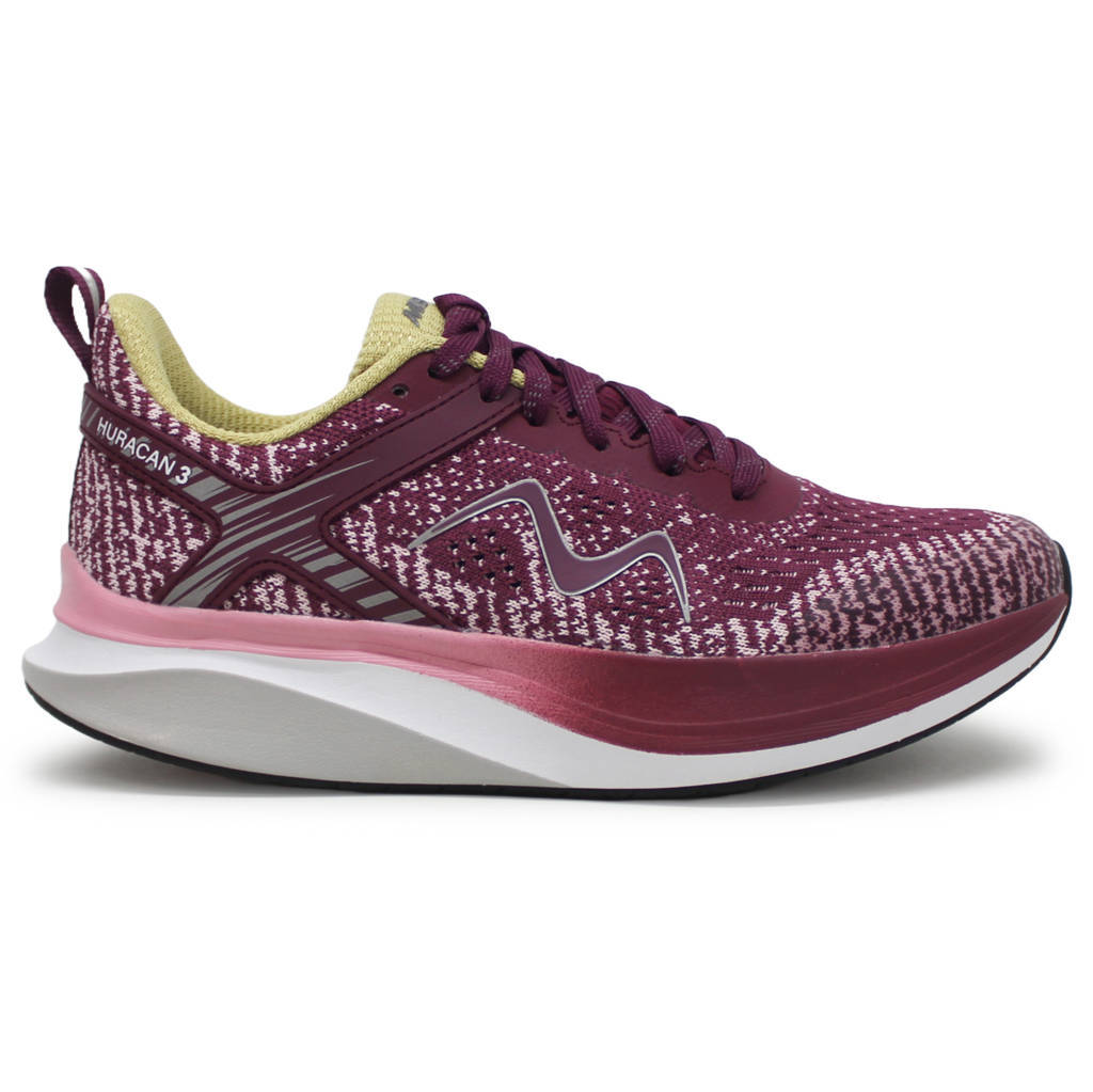 MBT Huracan 3 Textile Synthetic Womens Trainers#color_berry