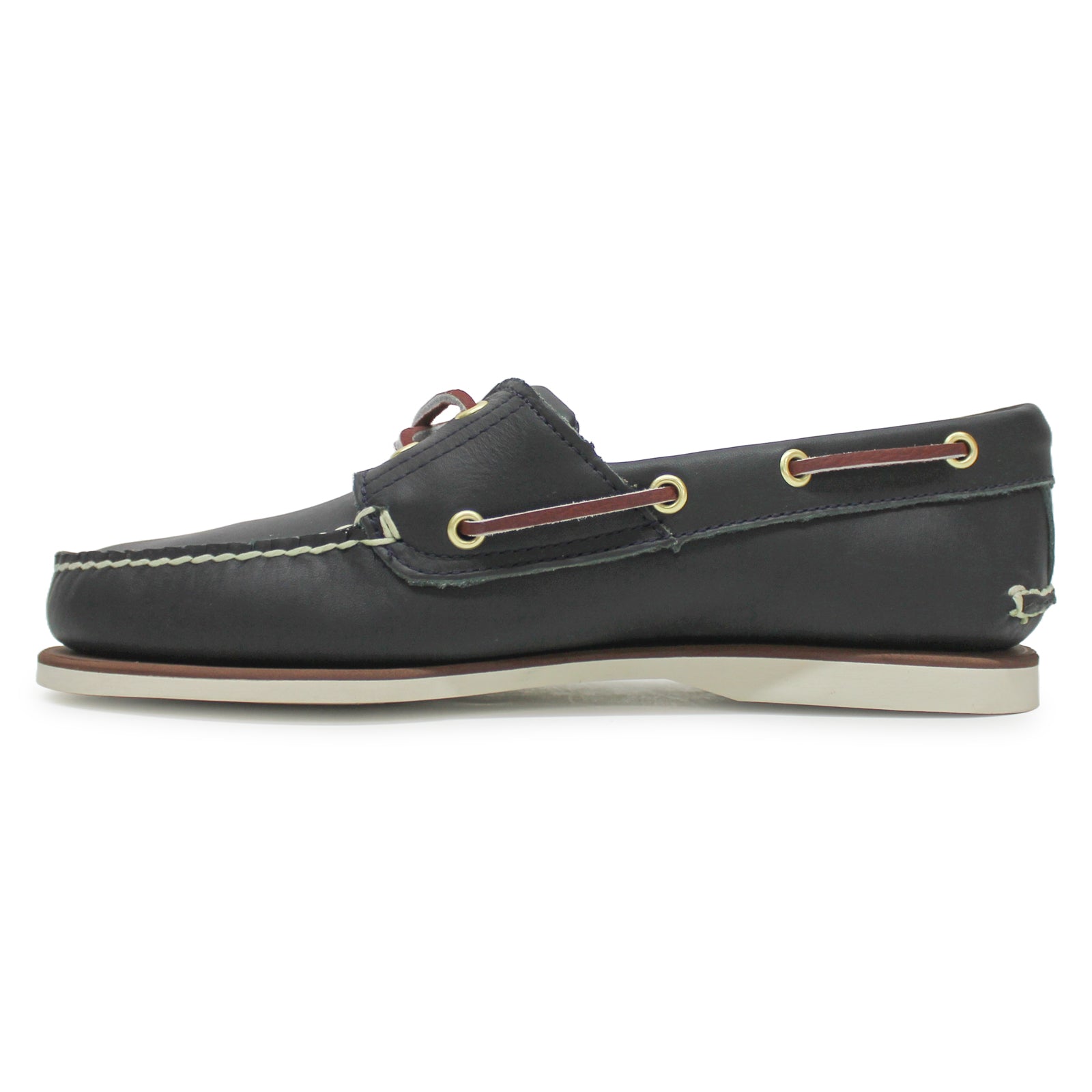 Timberland Classic Boat Full Grain Leather Mens Shoes#color_blue