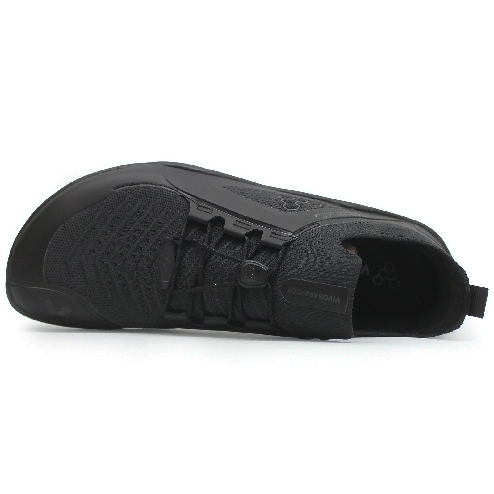 Vivobarefoot Primus Trail Knit FG Textile Womens Trainers#color_obsidian obsidian