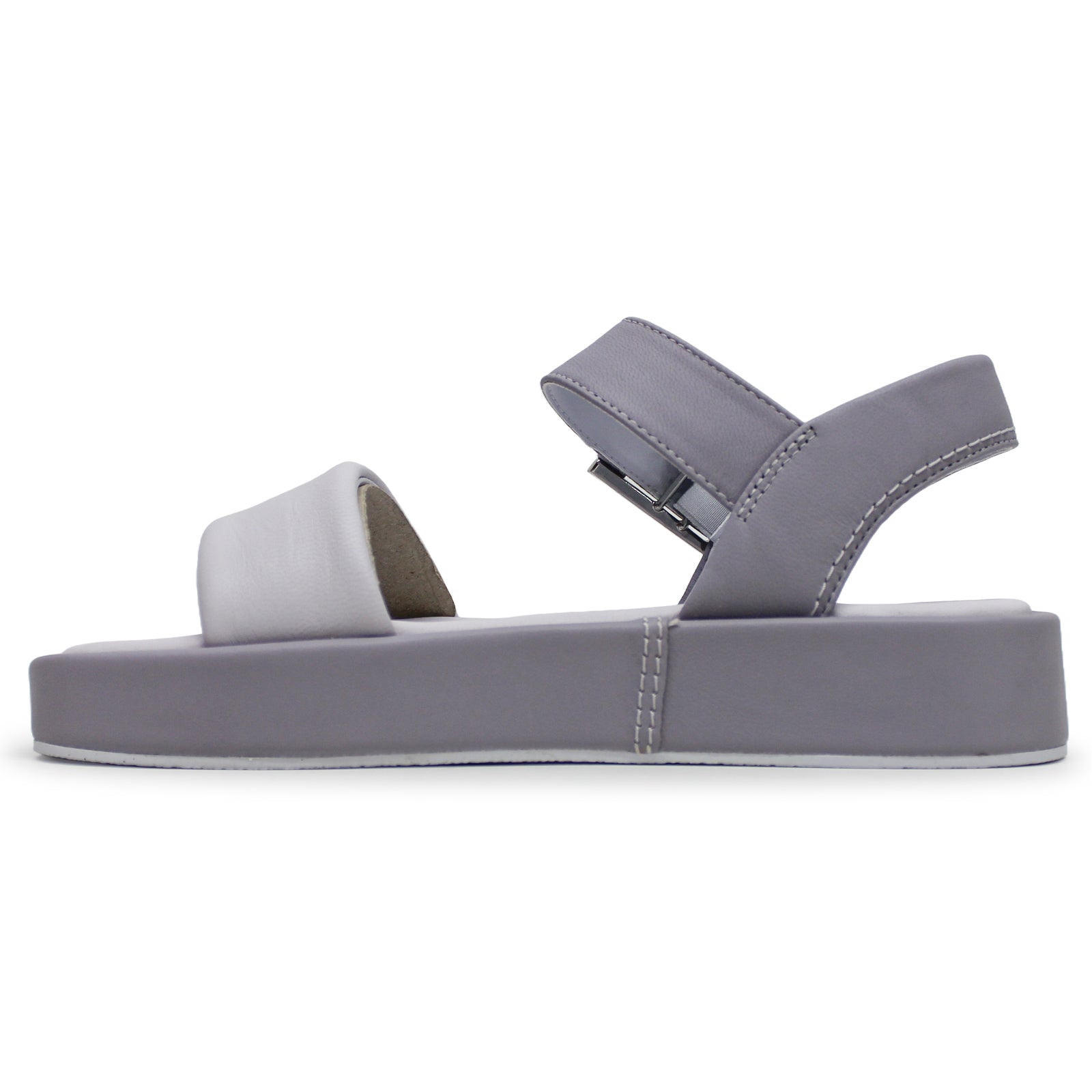 Clarks Alda Strap Leather Womens Sandals#color_lilac combi