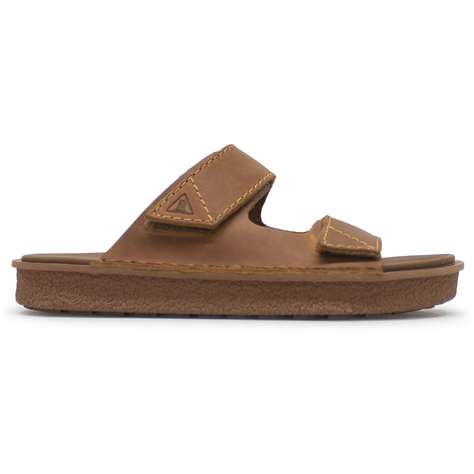 Clarks Litton Strap Leather Mens Sandals#color_tan
