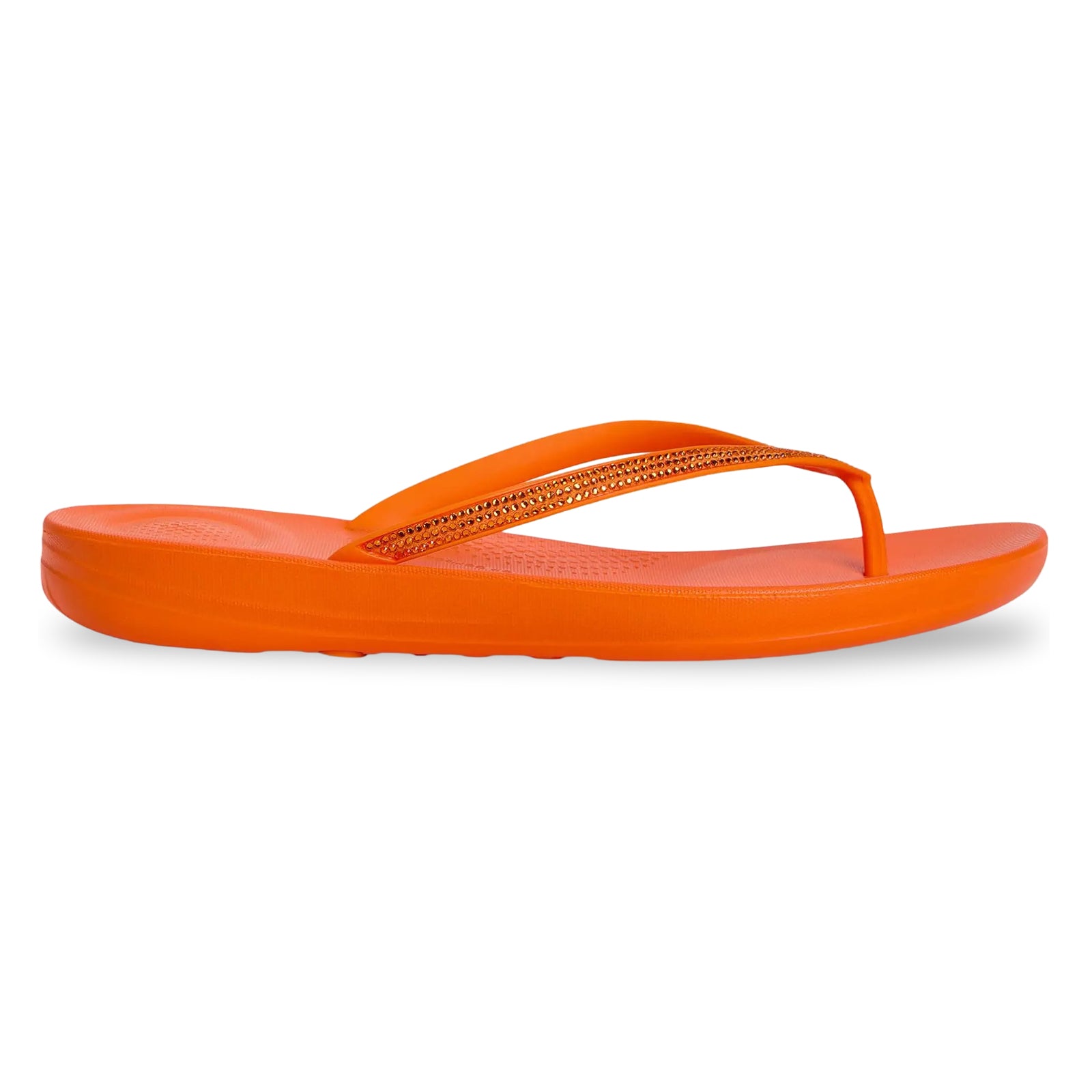 FitFlop Iqushion Sparkle Synthetic Womens Sandals#color_pop orange
