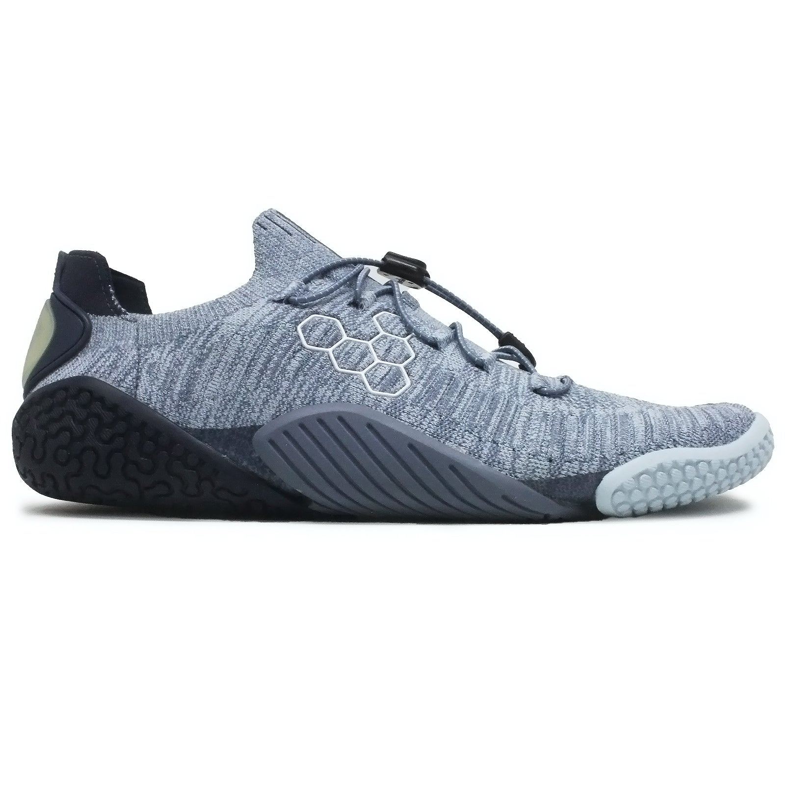 Vivobarefoot M Flex Textile Synthetic Womens Trainers#color_flintstone