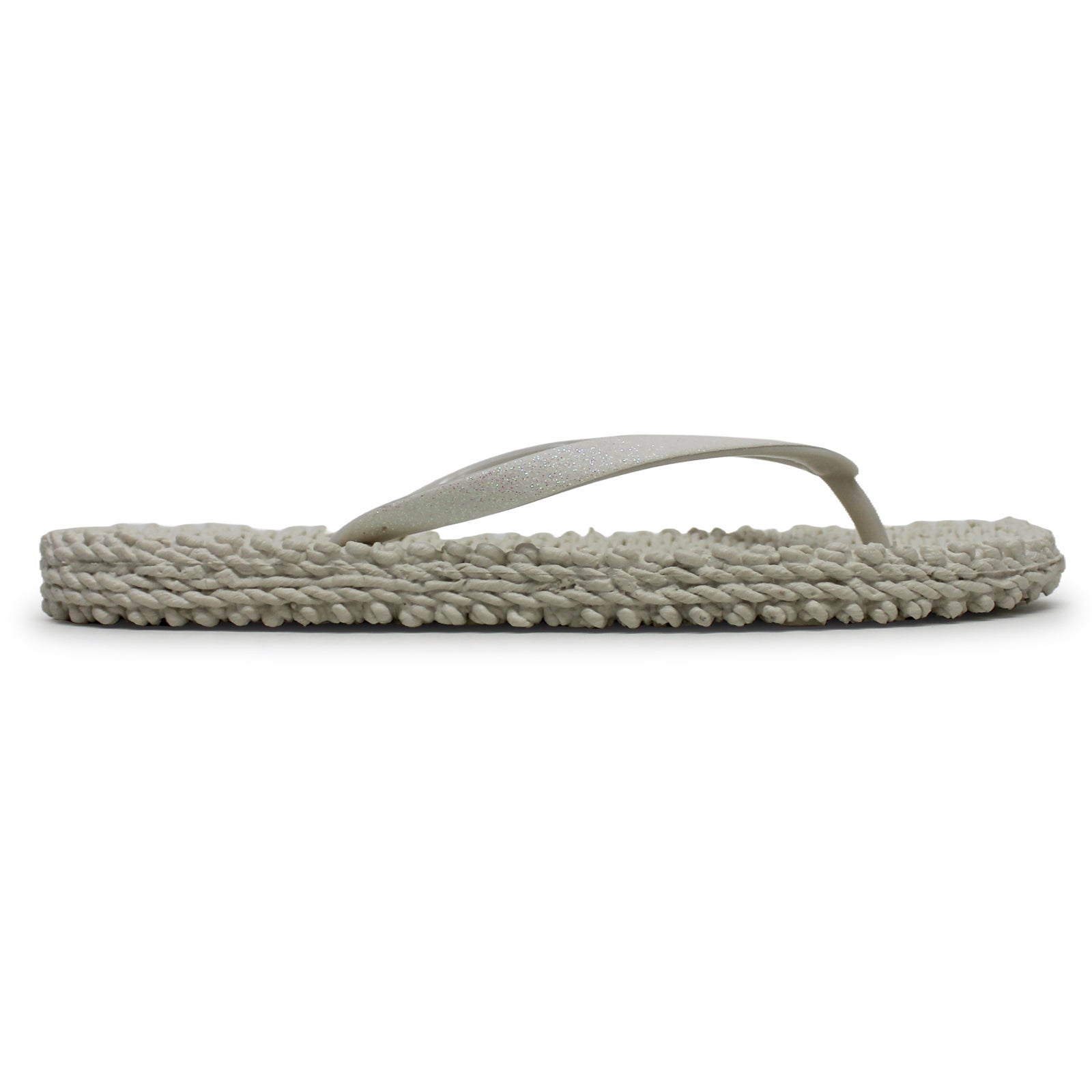 Ilse Jacobsen Cheerful 01 Rubber Women's Toe Post Creme Sandals