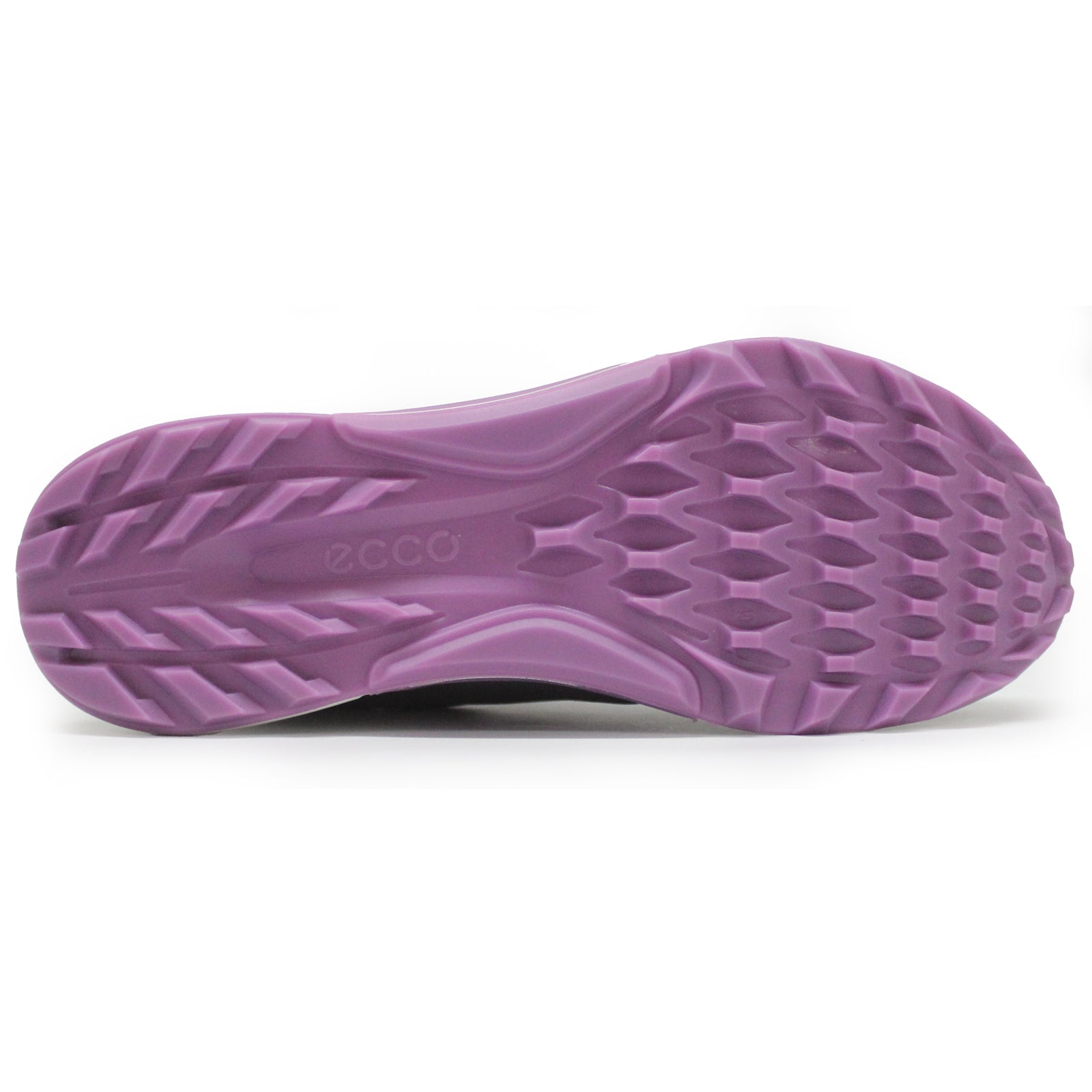 Ecco Golf Biom C4 Leather Textile Womens Trainers#color_steel lavender mist