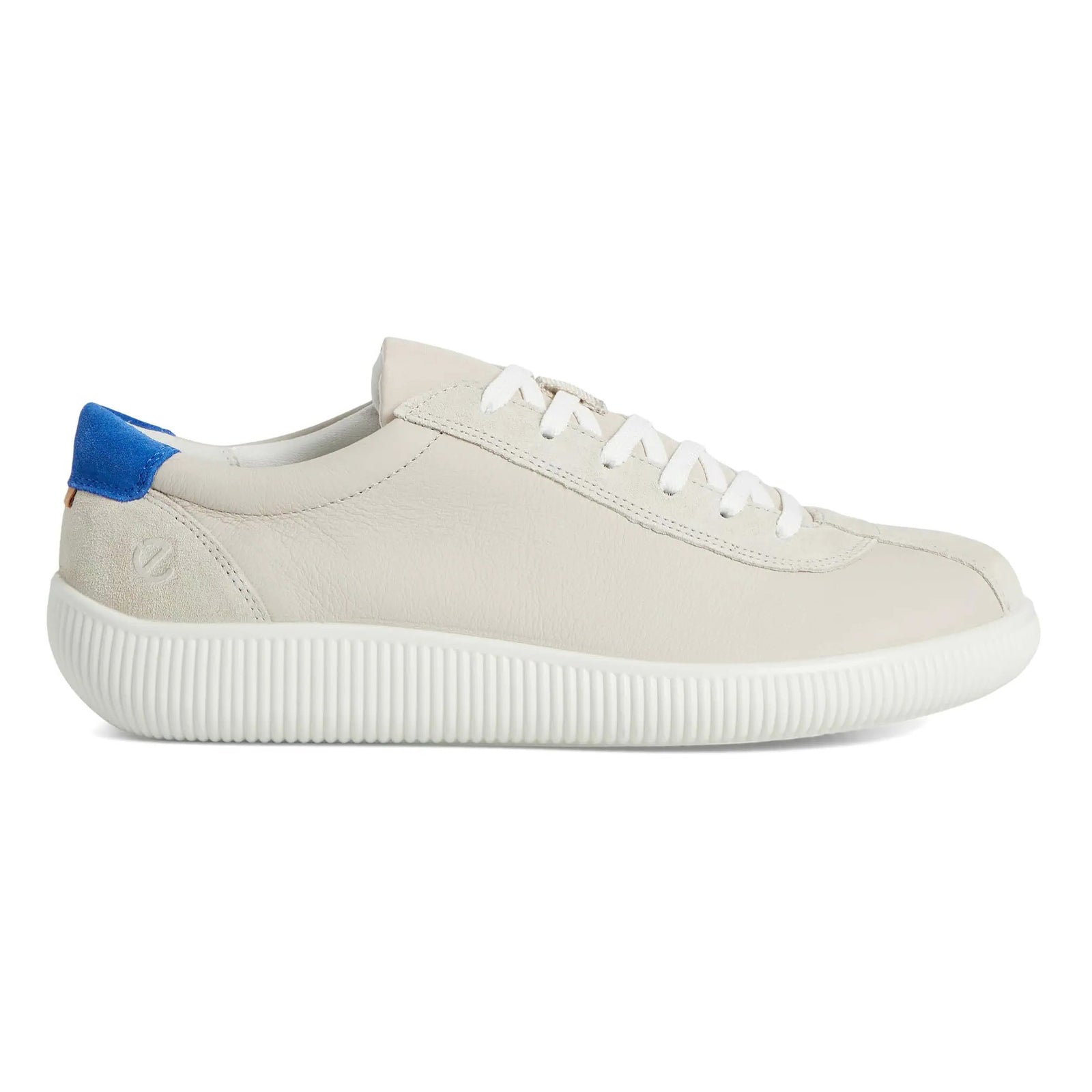 Ecco Soft Zero Leather Mens Trainers#color_gravel virtual