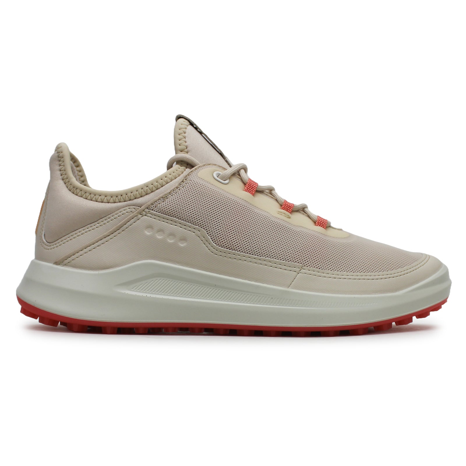 Ecco Golf Core Textile Synthetic Womens Trainers#color_limestone