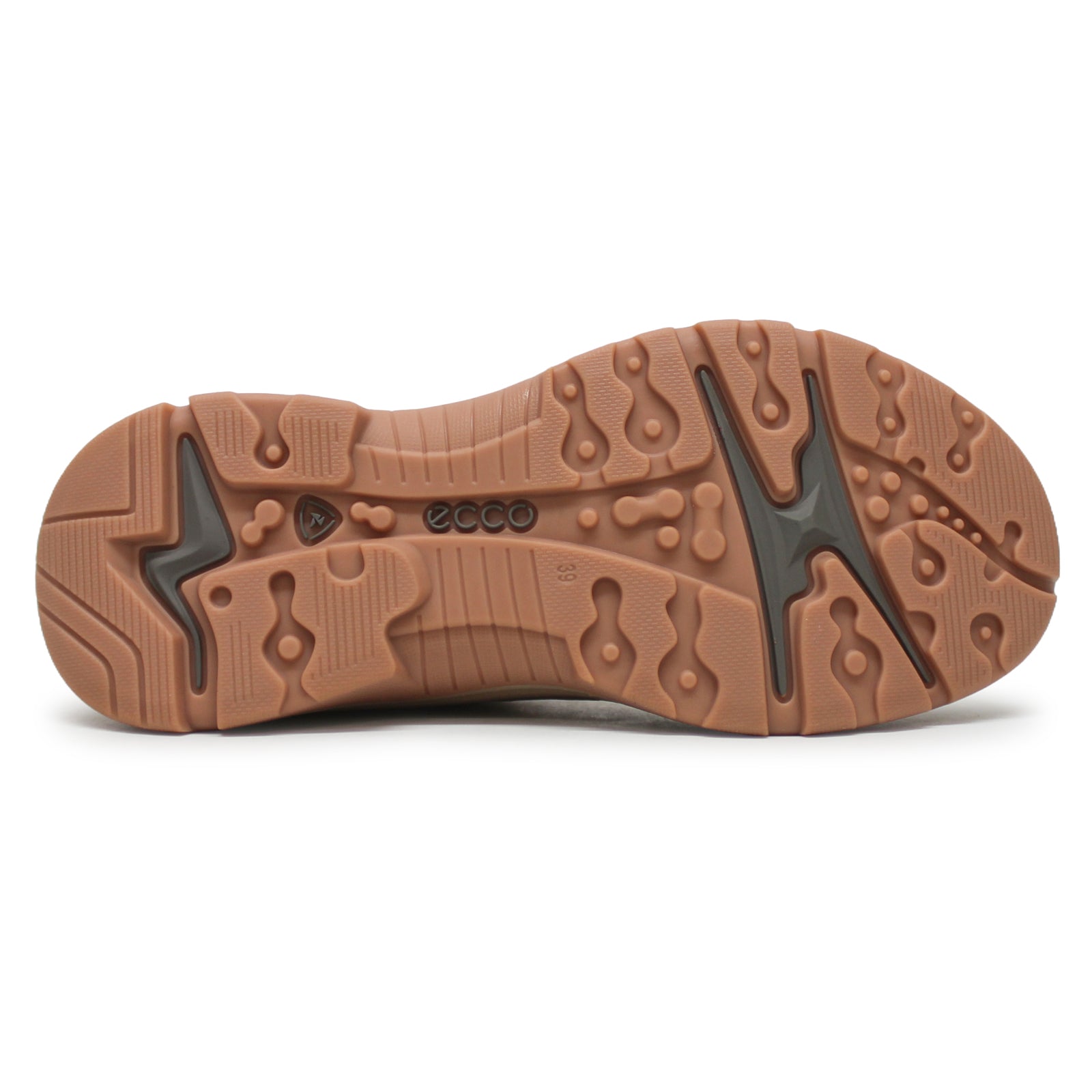 Ecco Offroad 822373 Leather Textile Womens Trainers#color_beige