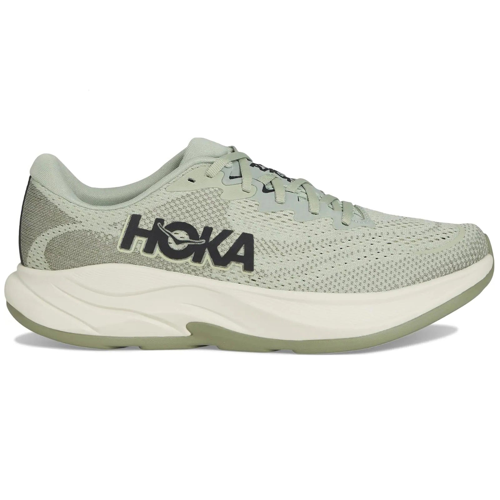 Hoka Rincon 4 Synthetic Textile Mens Trainers#color_forest lichen eucalyptus