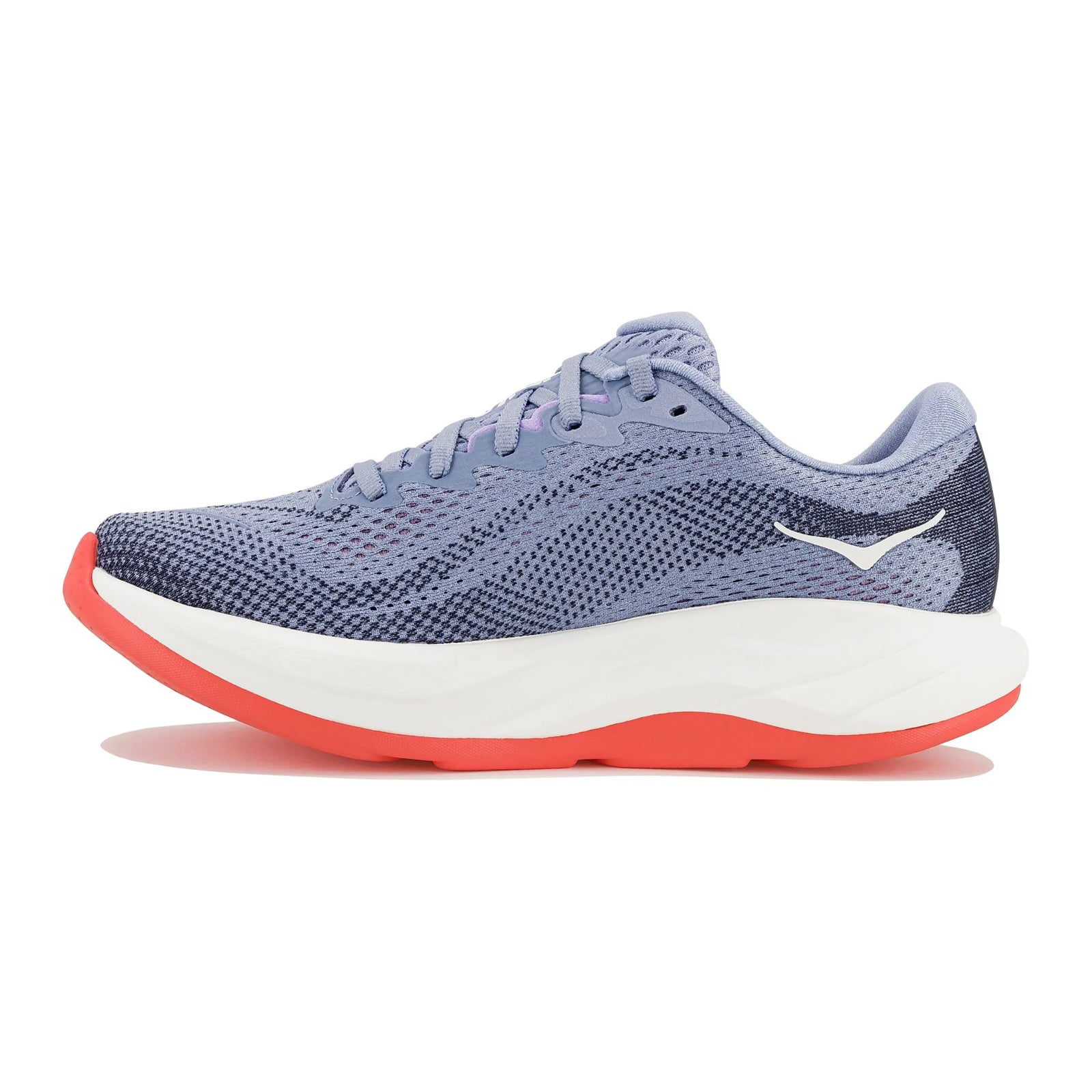 Hoka Rincon 4 Synthetic Textile Womens Trainers#color_moonlight nautical dusk