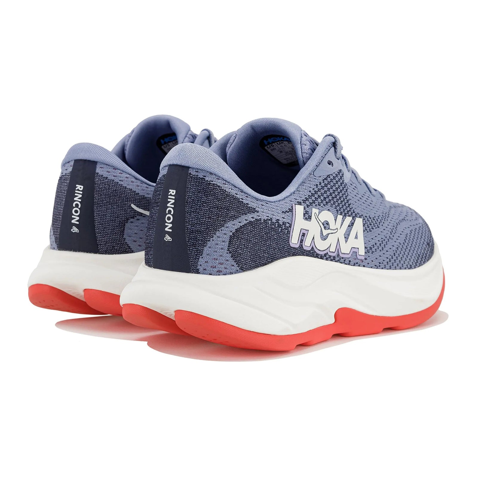 Hoka Rincon 4 Synthetic Textile Womens Trainers#color_moonlight nautical dusk