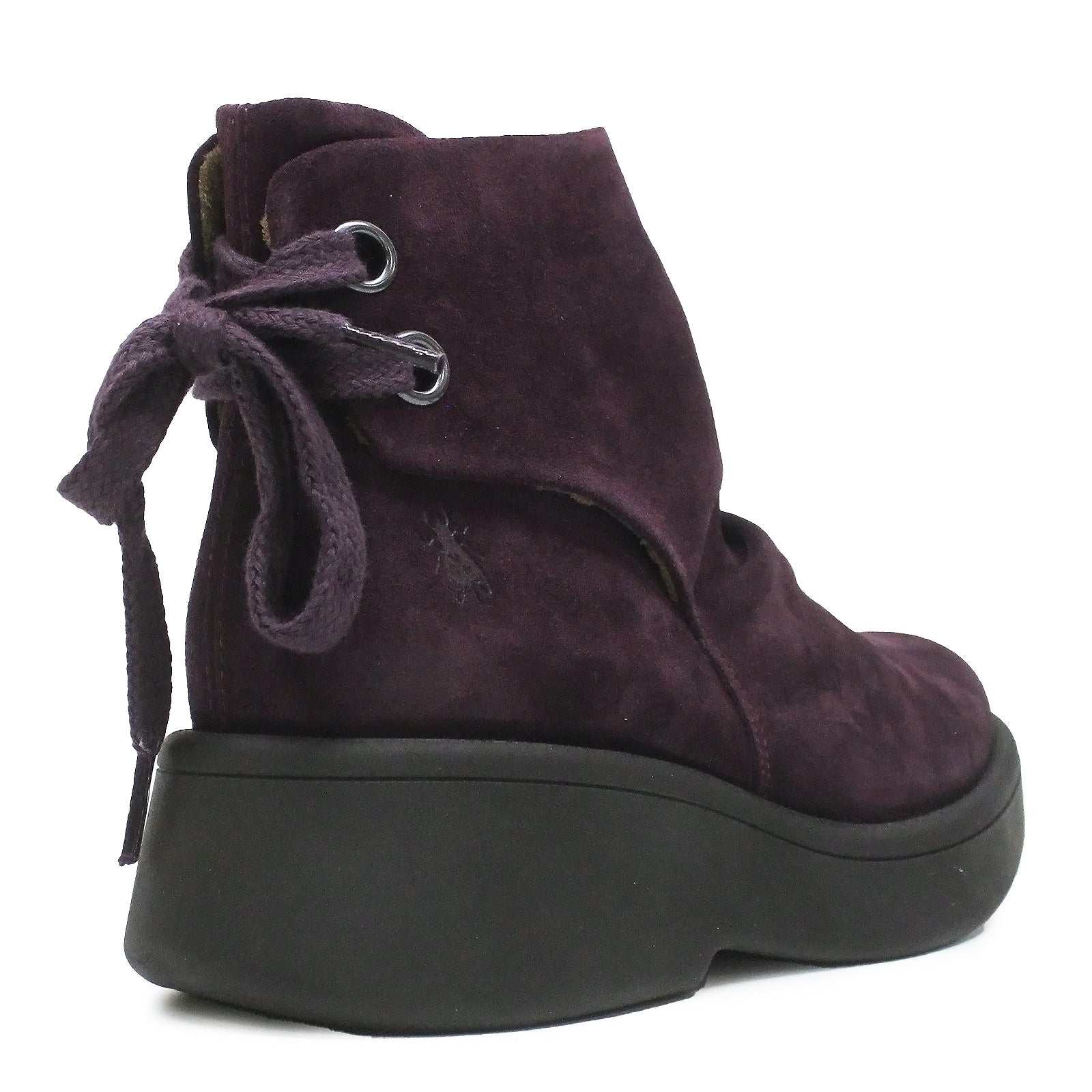Fly London MEBS189FLY Oil Suede Womens Boots#color_purple