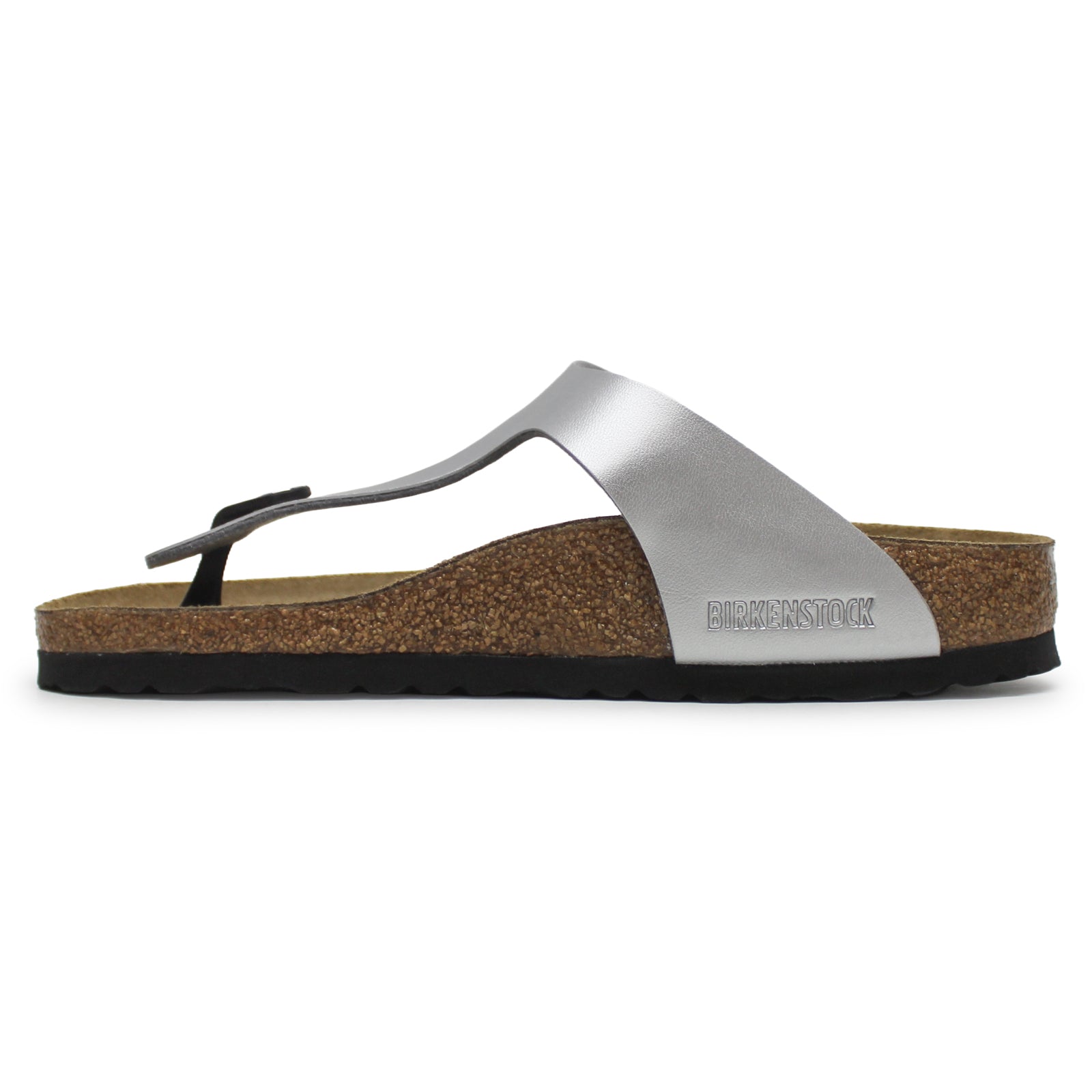 Birkenstock Gizeh Birko-Flor Unisex Sandals#color_silver