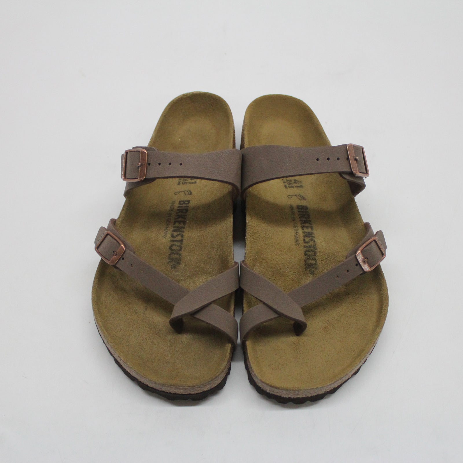 Birkenstock Mayari 071061 Birko-Flor Unisex Sandals - Mocca - 41#color_mocca