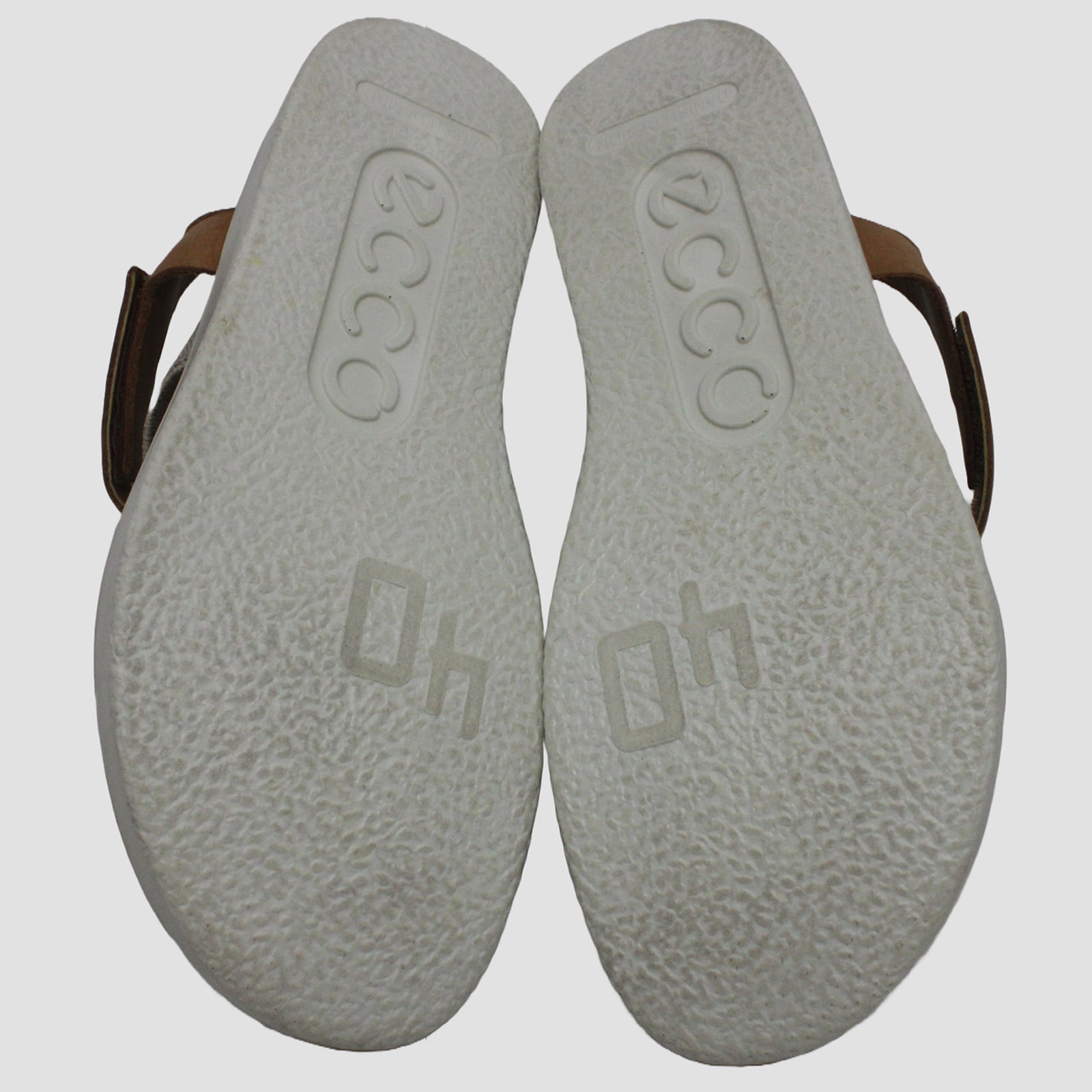 Ecco Flowt 273713 273713-02021 Leather Textile Womens Sandals - Lion - 40#color_lion