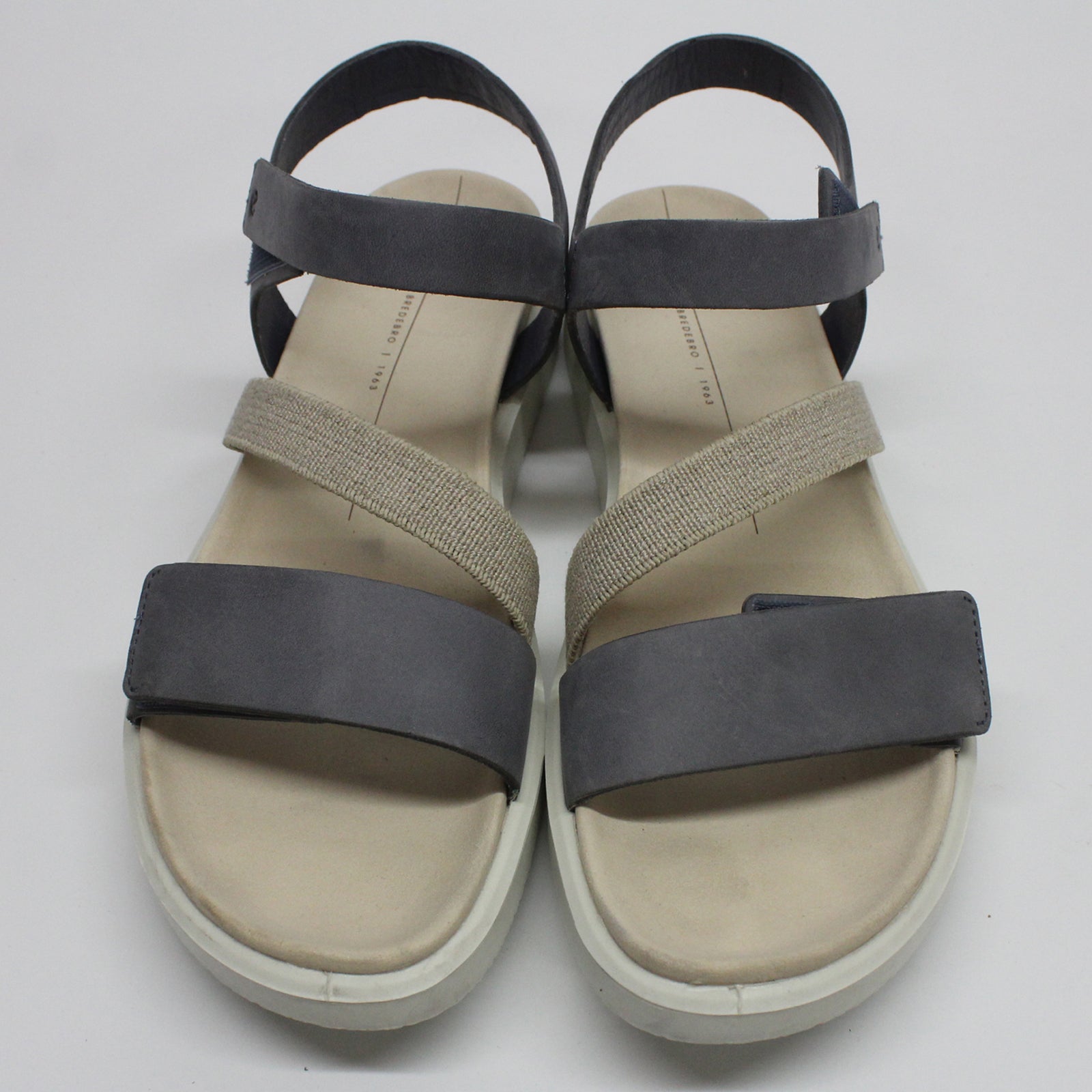 Ecco Flowt 273713 273713-02646 Leather Textile Womens Sandals - Misty - 42#color_misty