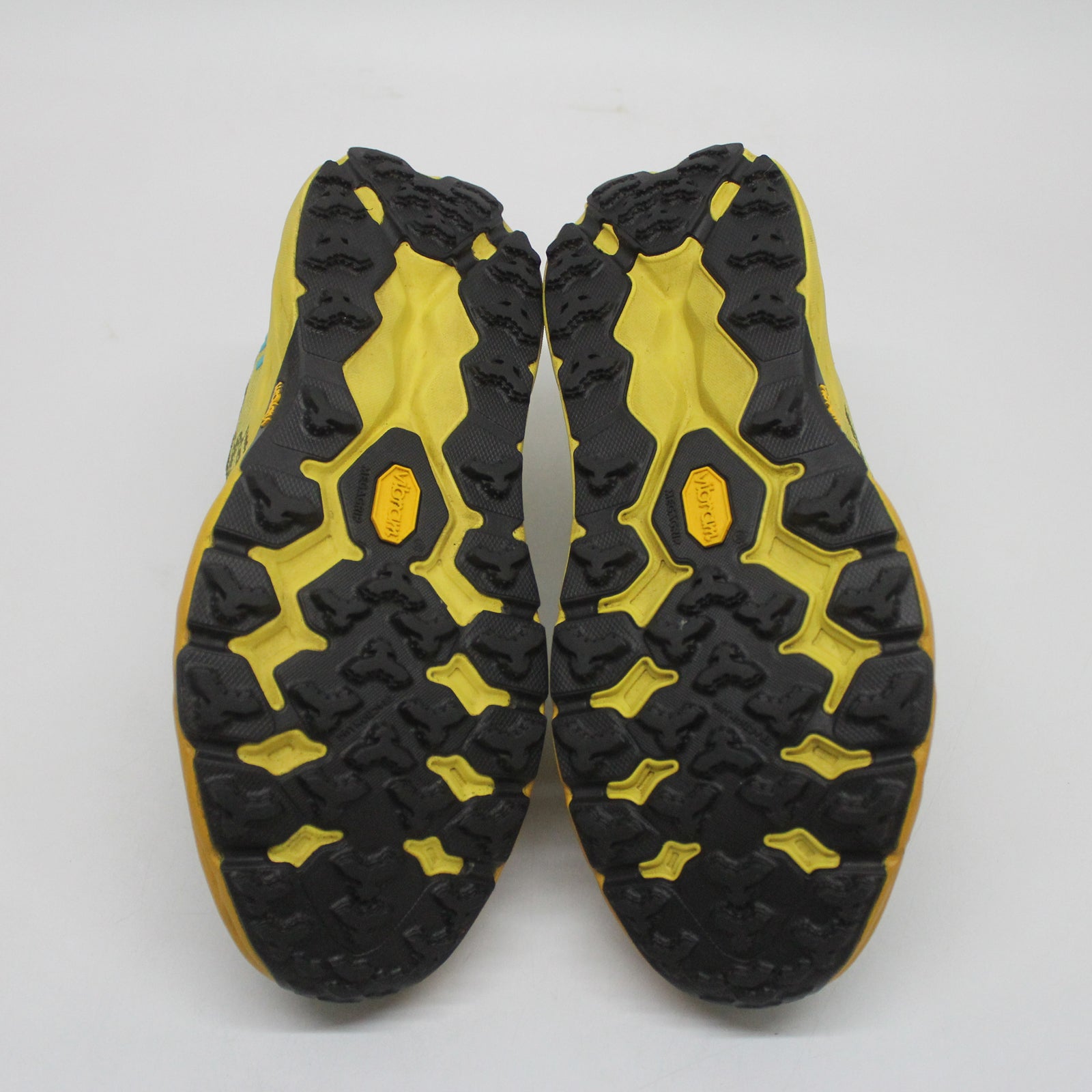 Hoka Speedgoat 5 1123157-APFR Textile Synthetic Mens Trainers - Avocado Passion Fruit - 8#color_avocado passion fruit