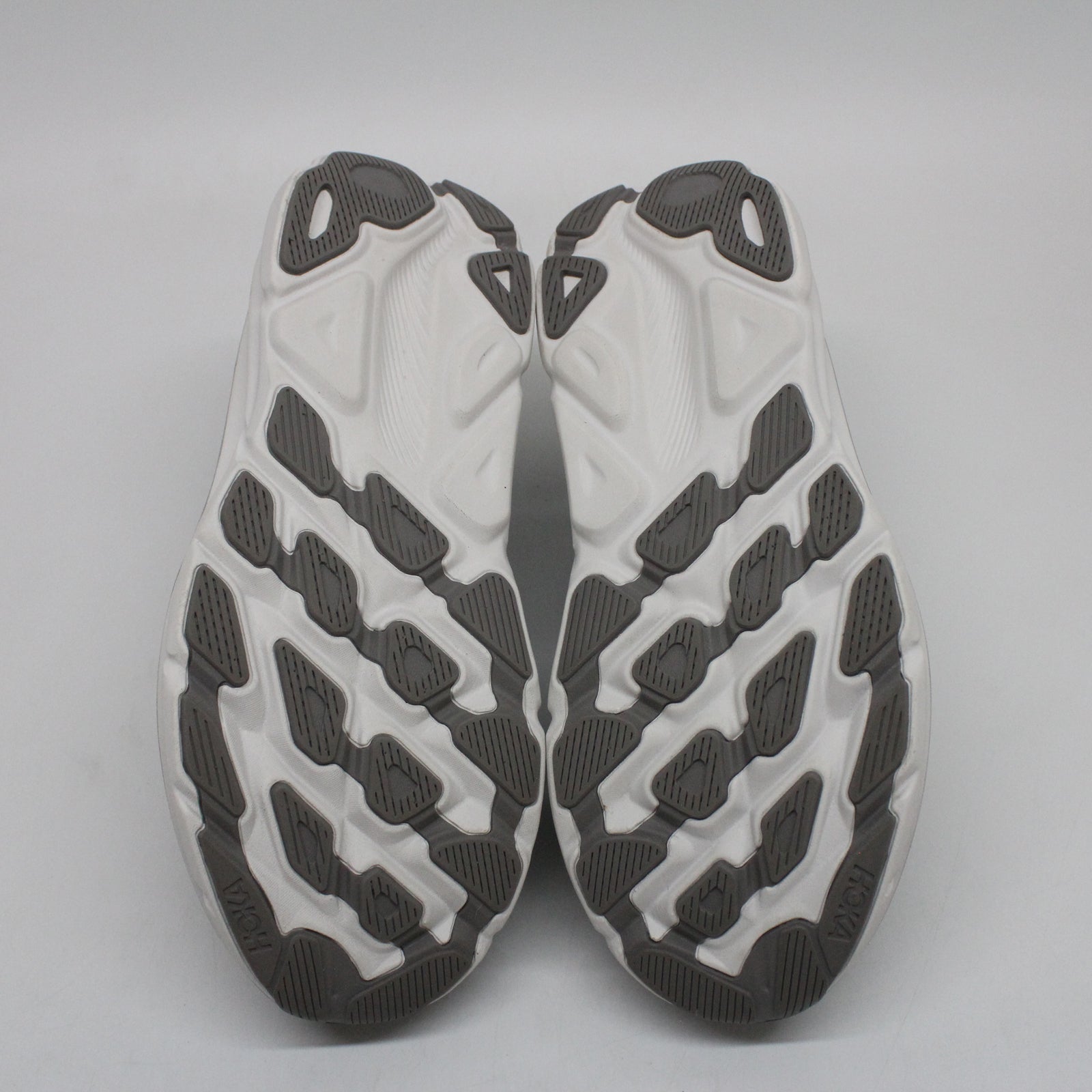 Hoka Clifton 9 1127895-HMBC Textile Mens Trainers - Harbor Mist Black - 10#color_harbor mist black