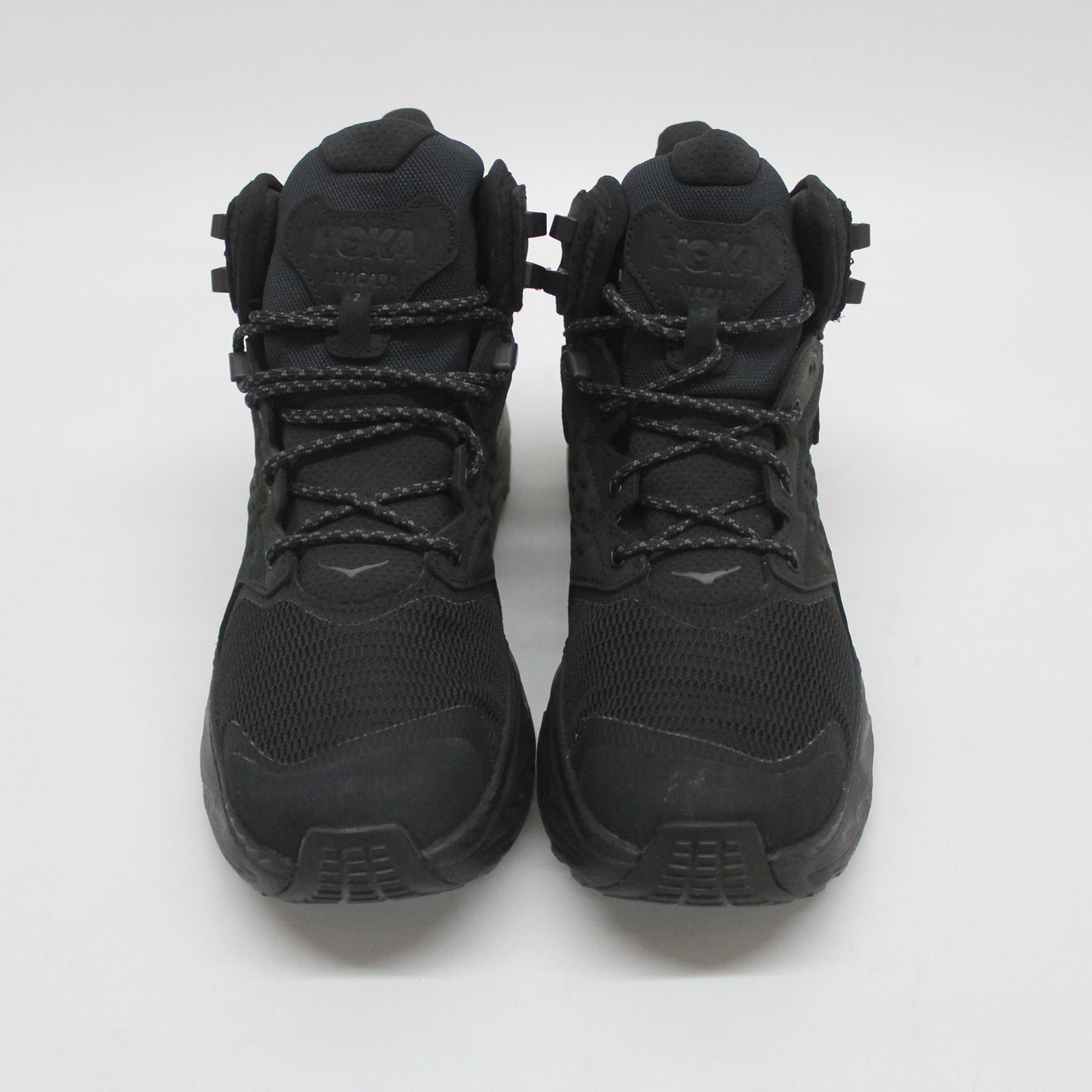 Hoka Anacapa 2 Mid GTX 1141633F-BBLC Nubuck Textile Mens Trainers - Black Black - 8.5#color_black black