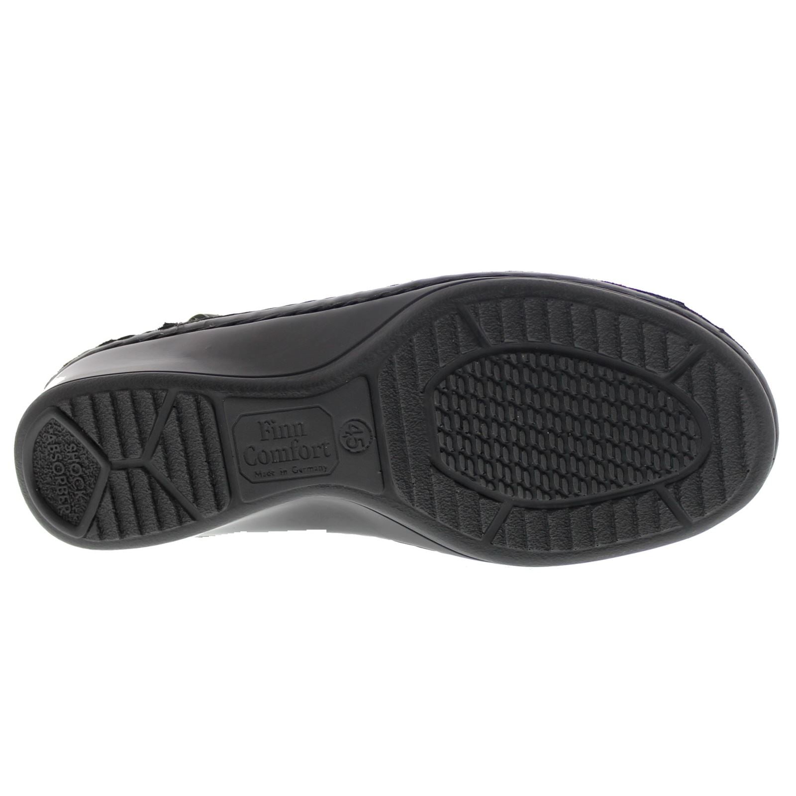 Finn Comfort 2664 Samoa Nappaseda Black Womens Sandals - UK 6