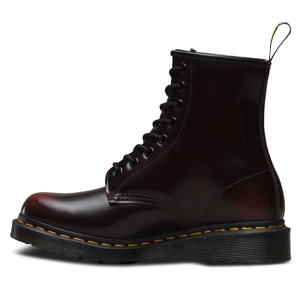Dr. Martens 1460 Arcadia Leather Women's Ankle Boots#color_red