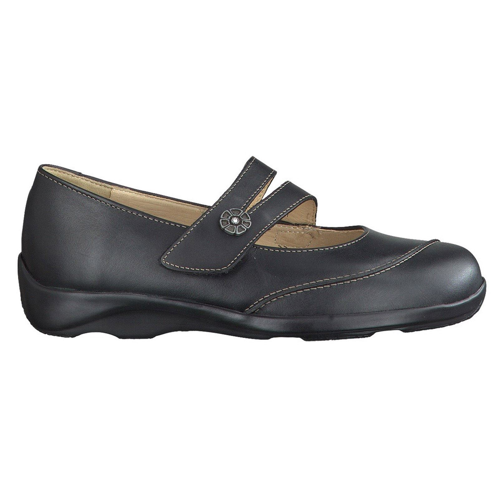 Finn Comfort Vivero 2353 Black Womens Mary Jane Shoes - UK 5