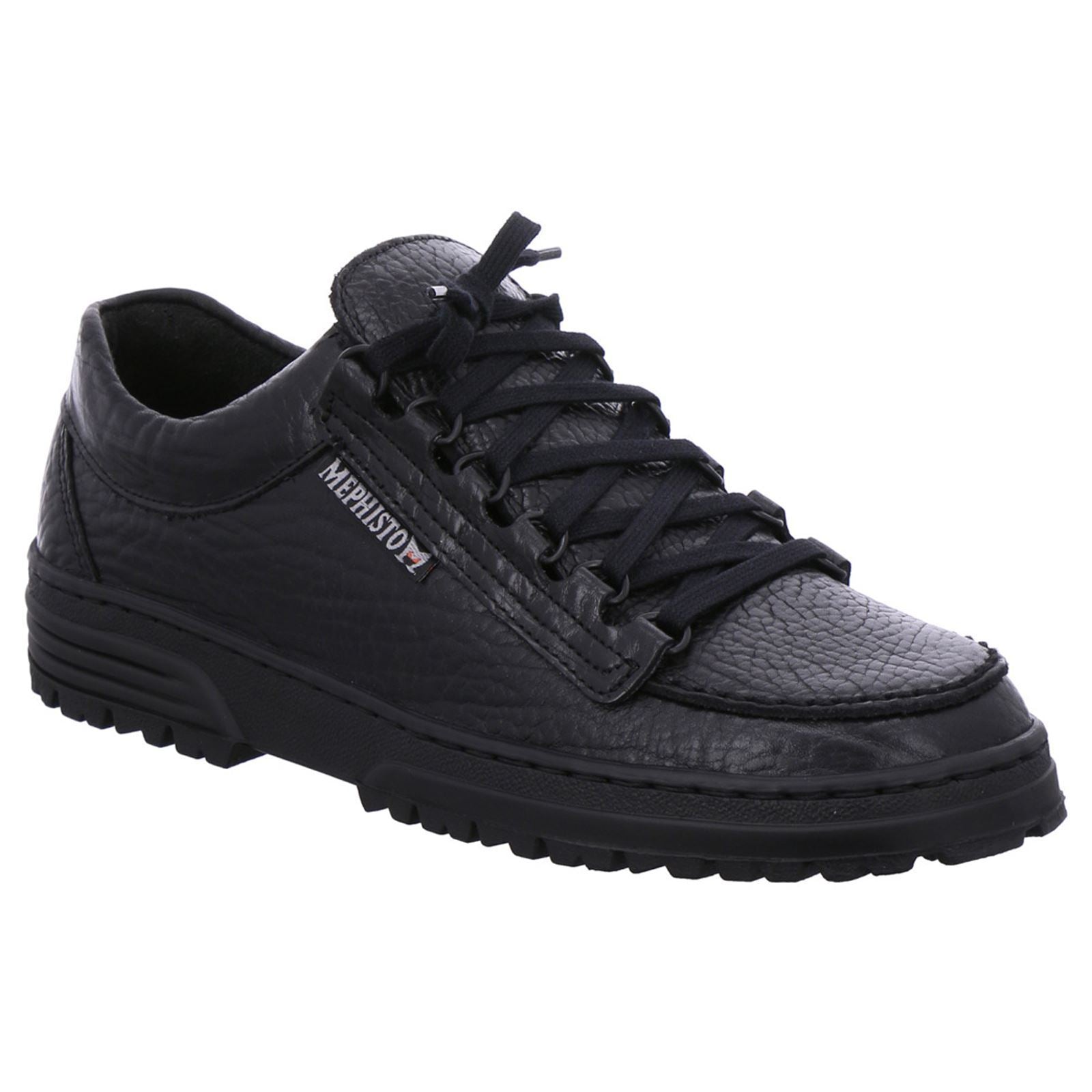 Mephisto Cruiser Full Grain Leather Men's Shoes#color_black