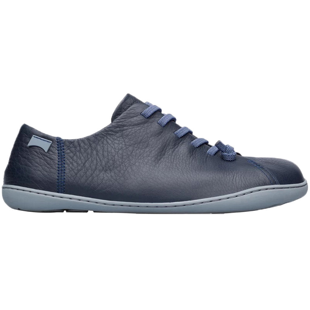 Camper Peu Calfskin Leather Men's Barefoot Trainers#color_navy