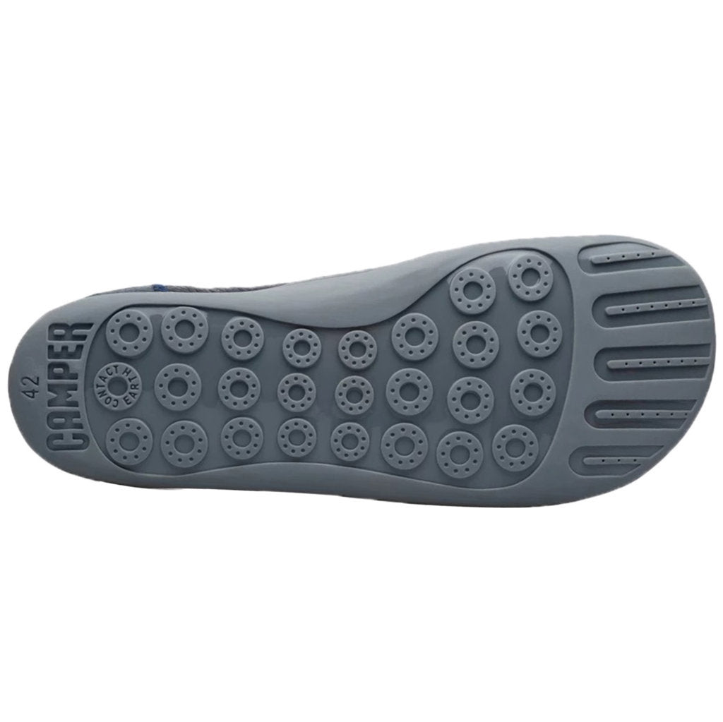 Camper Peu Calfskin Leather Men's Barefoot Trainers#color_navy