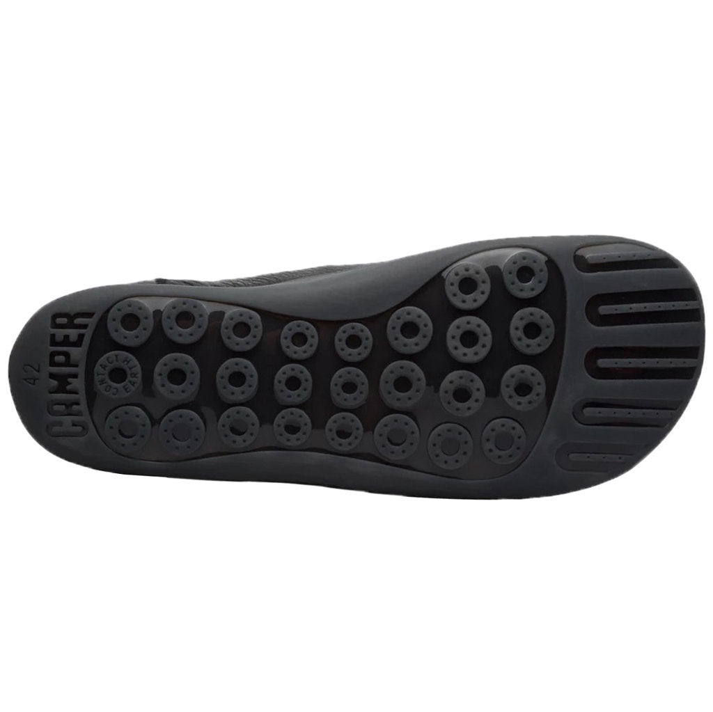 Camper Peu Calfskin Leather Men's Barefoot Trainers#color_black black
