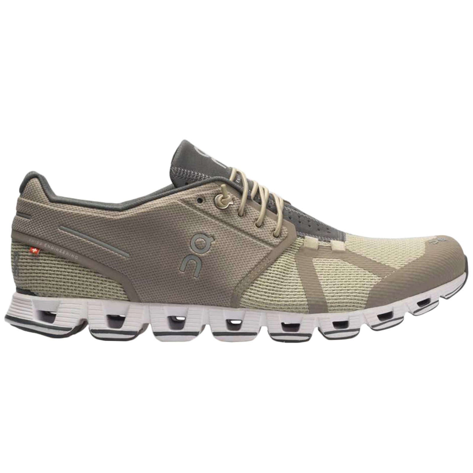 On Cloud Mesh Men's Running Shoes#color_clay sand