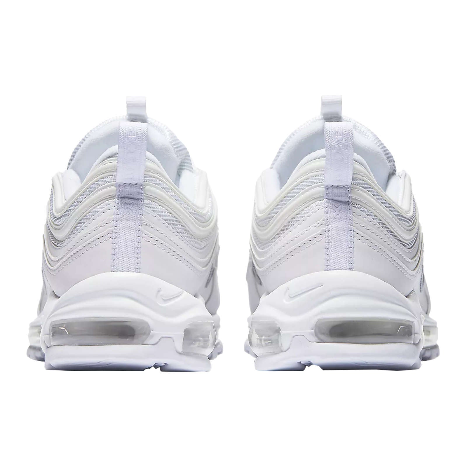 Nike Air Max 97 Synthetic Textile Men's Low-Top Trainers#color_white wolf grey