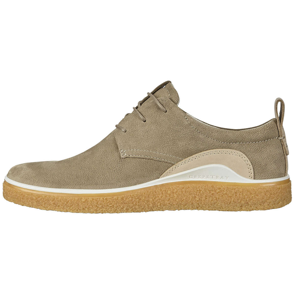 ECCO Crepetray M Nubuck Mens Trainers#color_navajo brown powder