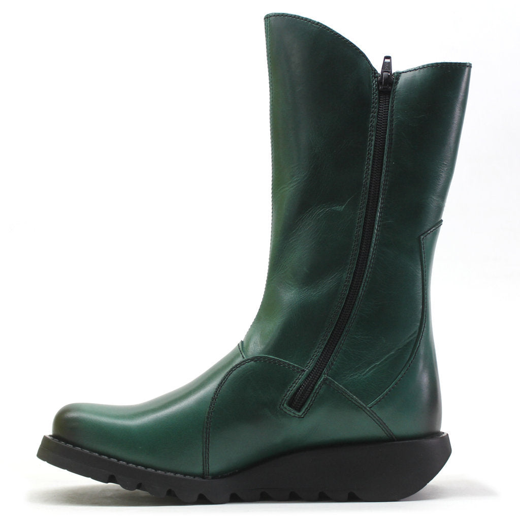 Fly London MES 2 Rug Leather Womens Boots#color_shamrock green