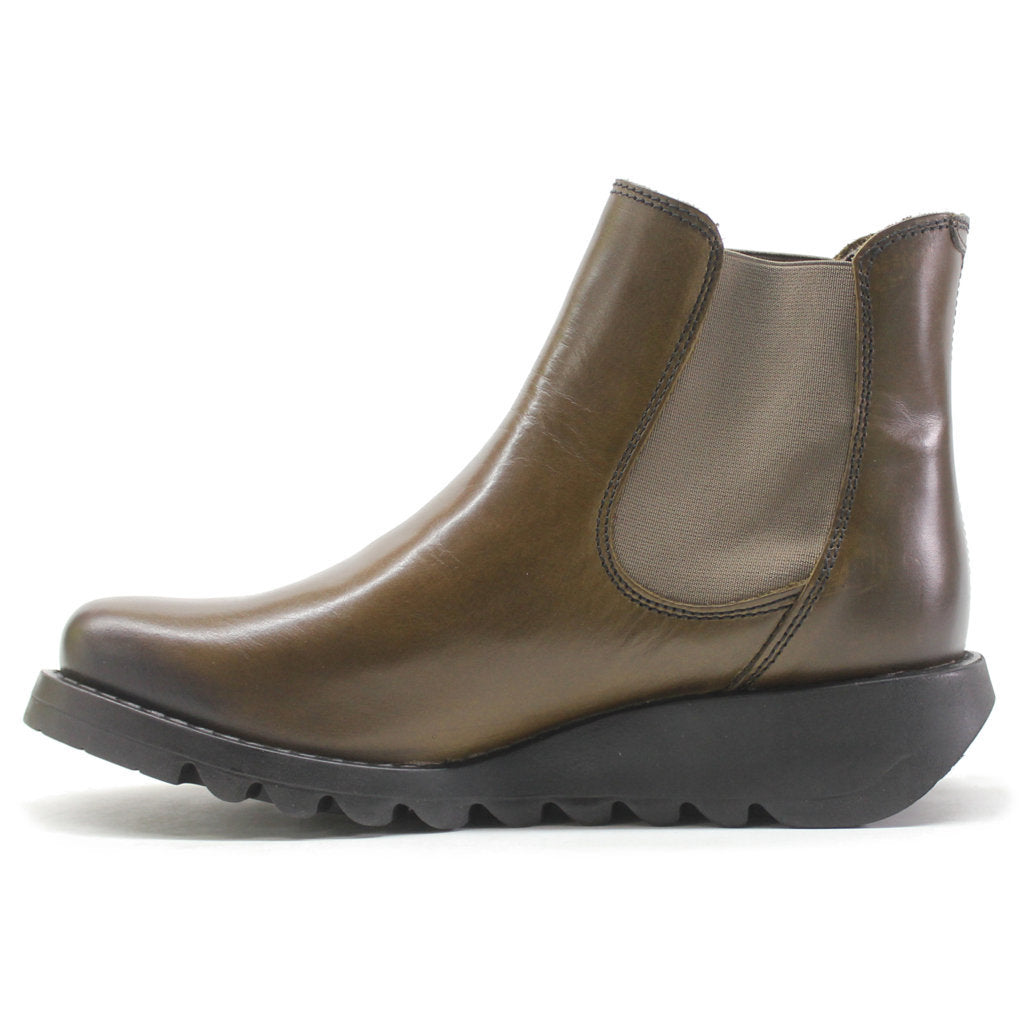 Fly London SALV Rug Leather Womens Boots#color_olive olive