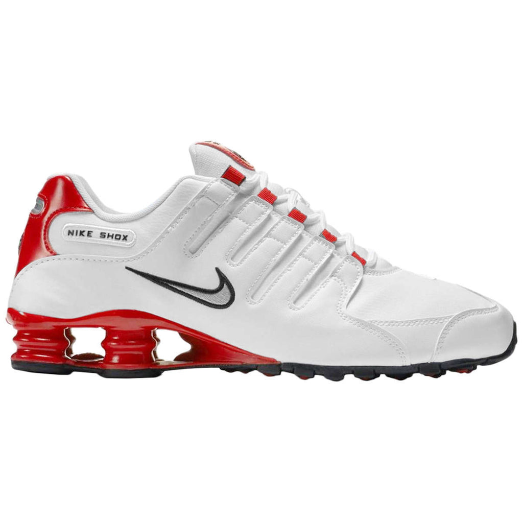 Meandro Escalofriante Plano Nike Shox NZ Leather Synthetic Mens Trainers – Legend Footwear